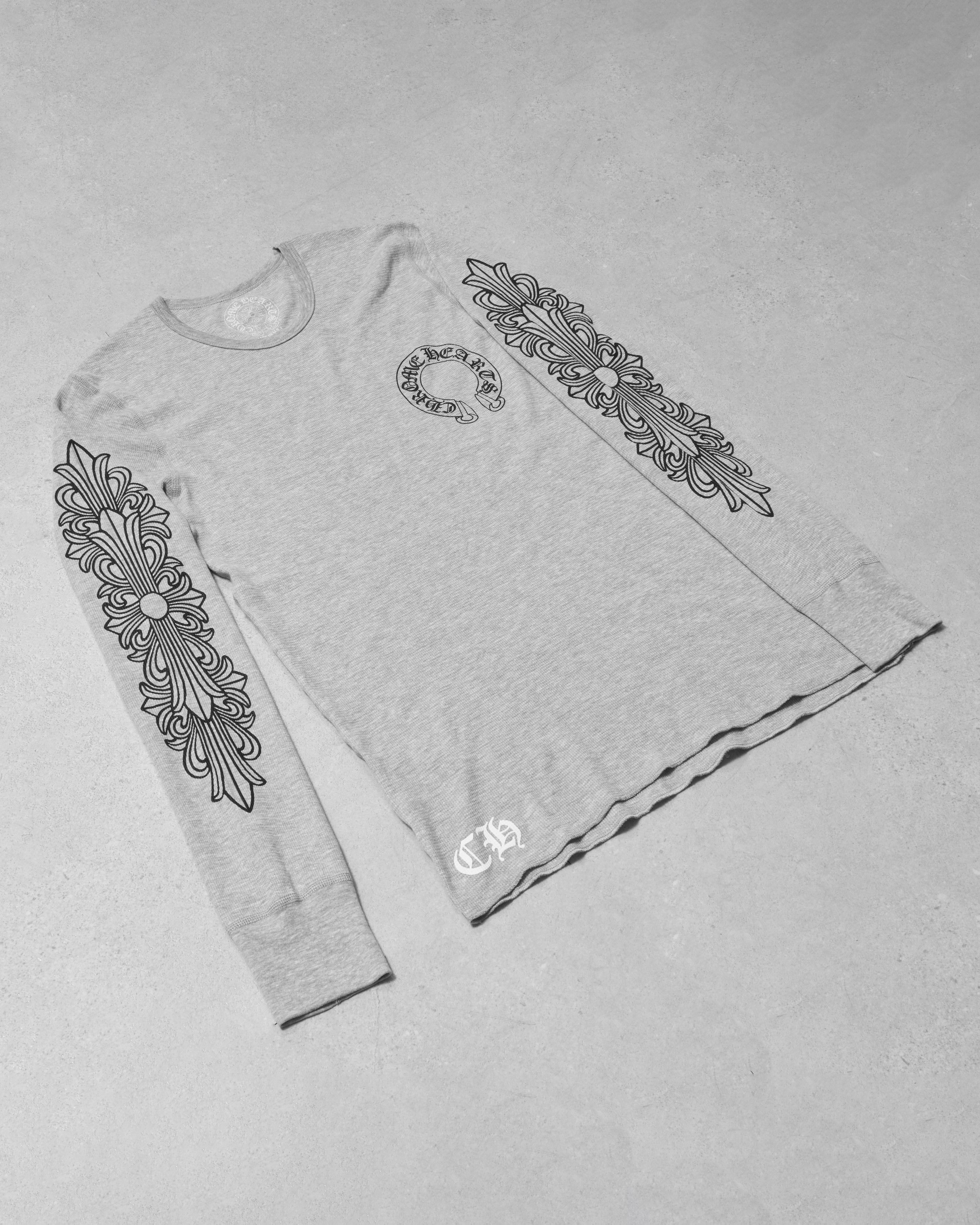 CHROME HEARTS Horseshoe Thermal Long T Shirt