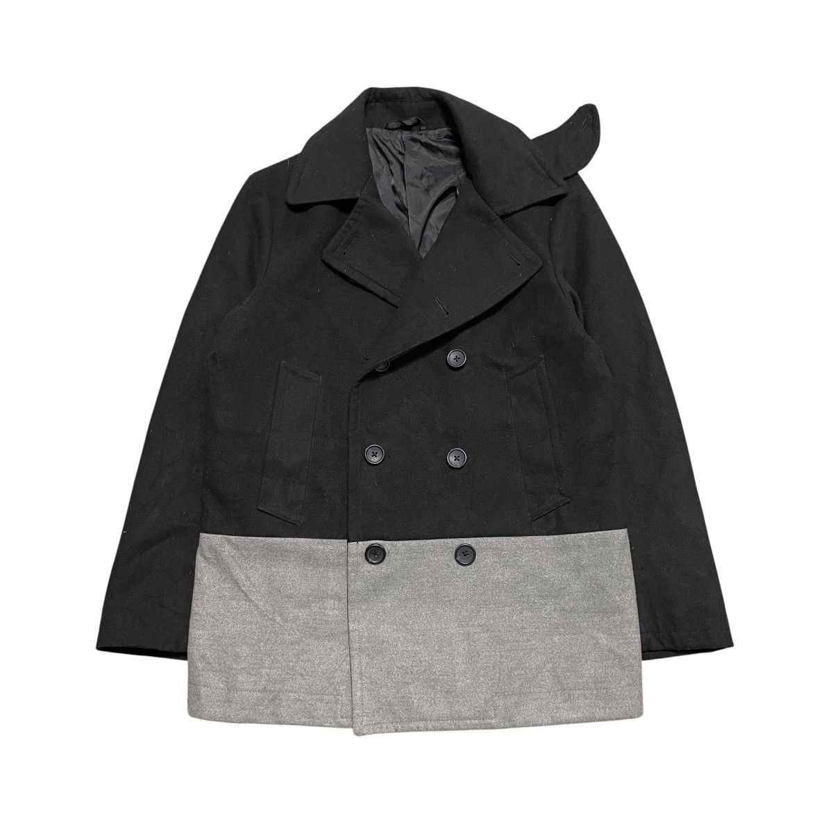 Japanese Brand Japanese Brand Inherit Dwi Colour Double Breasted Coat Size US M / EU 48-50 / 2 - 1 Thumbnail