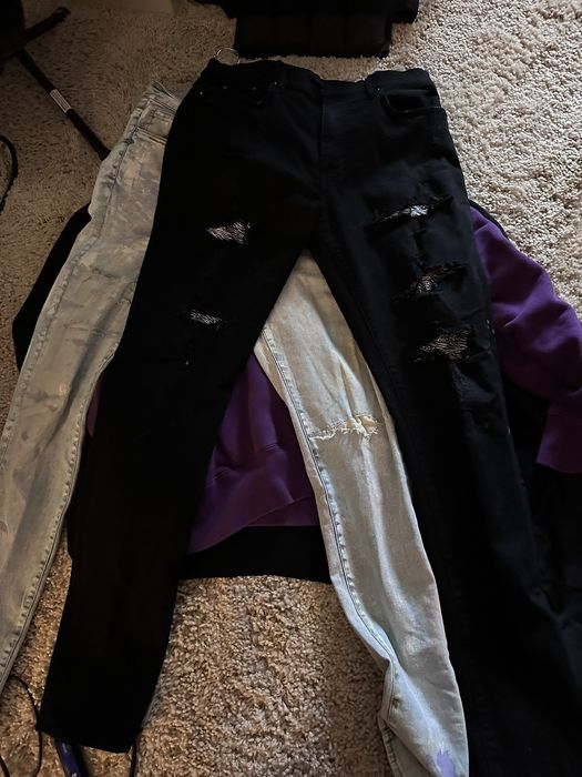 Amiri zebra hot sale jeans