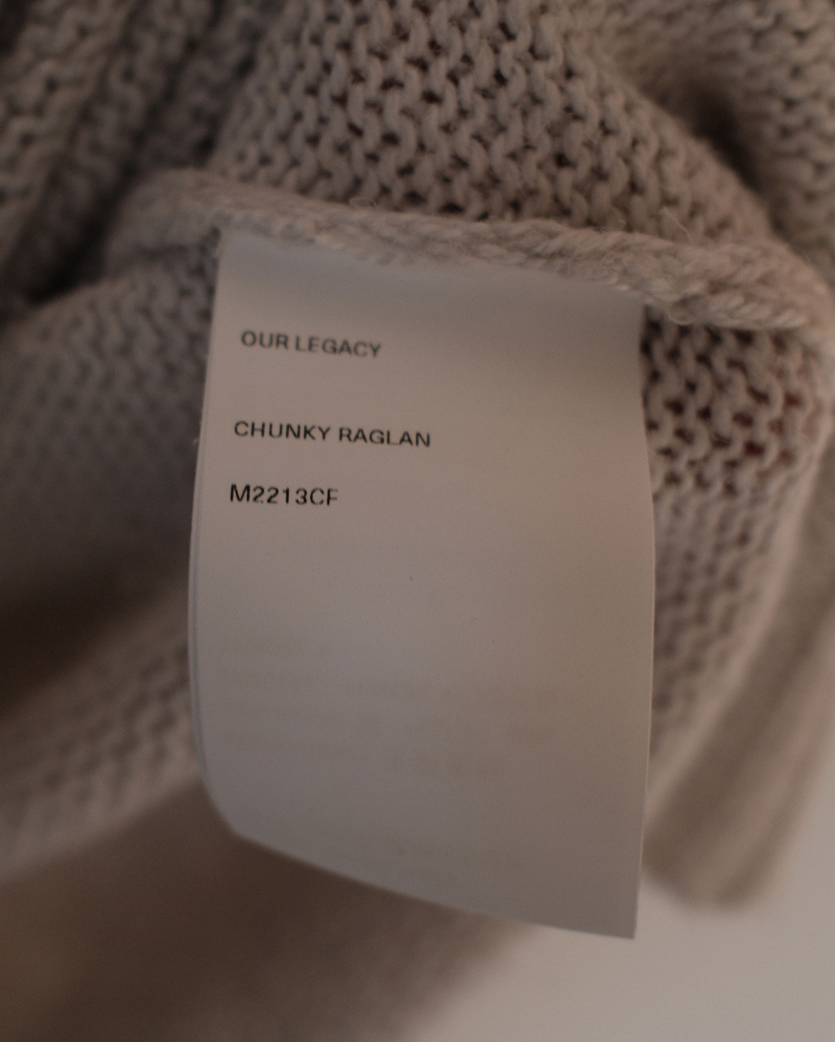 Our Legacy Chunky Raglan Size US M / EU 48-50 / 2 - 4 Thumbnail