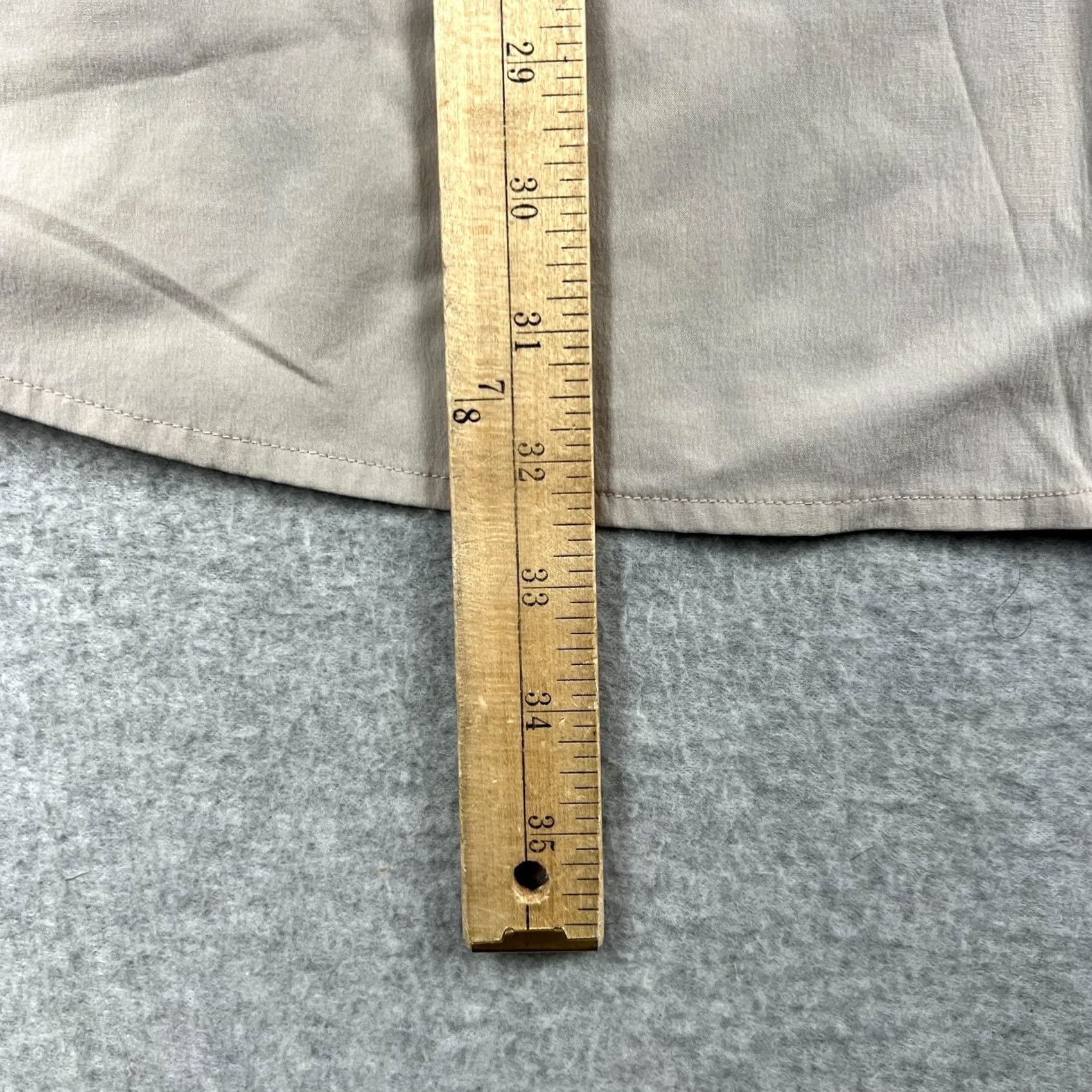 Vintage Sendero Confluence Tech Shirt Men 3XL Beige Western Long Sleeve Pearl Snap Nylon Size US XXL / EU 58 / 5 - 6 Thumbnail