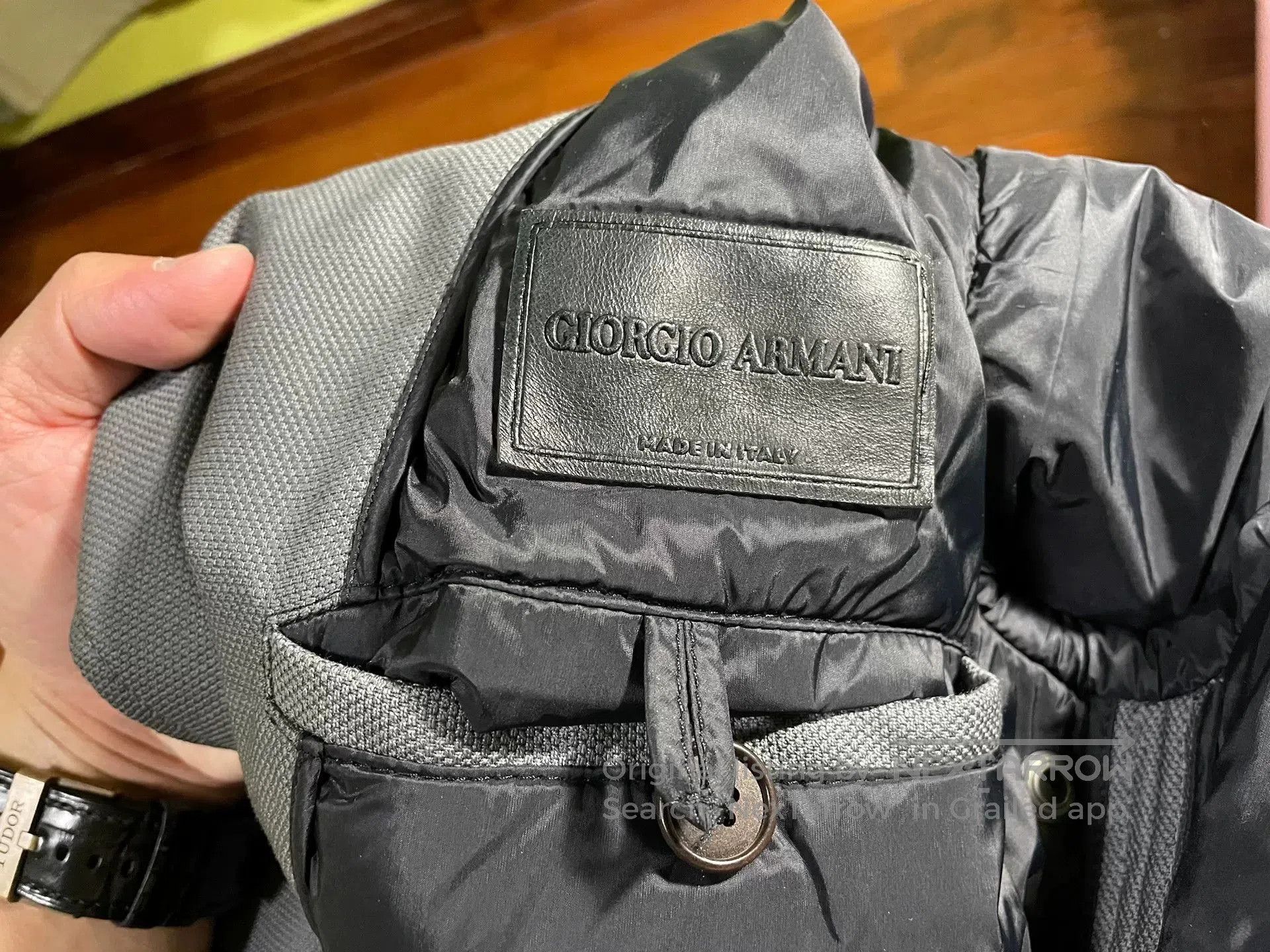Giorgio Armani Giorgio Armani Men's Gray Coat. Size US S / EU 44-46 / 1 - 5 Thumbnail