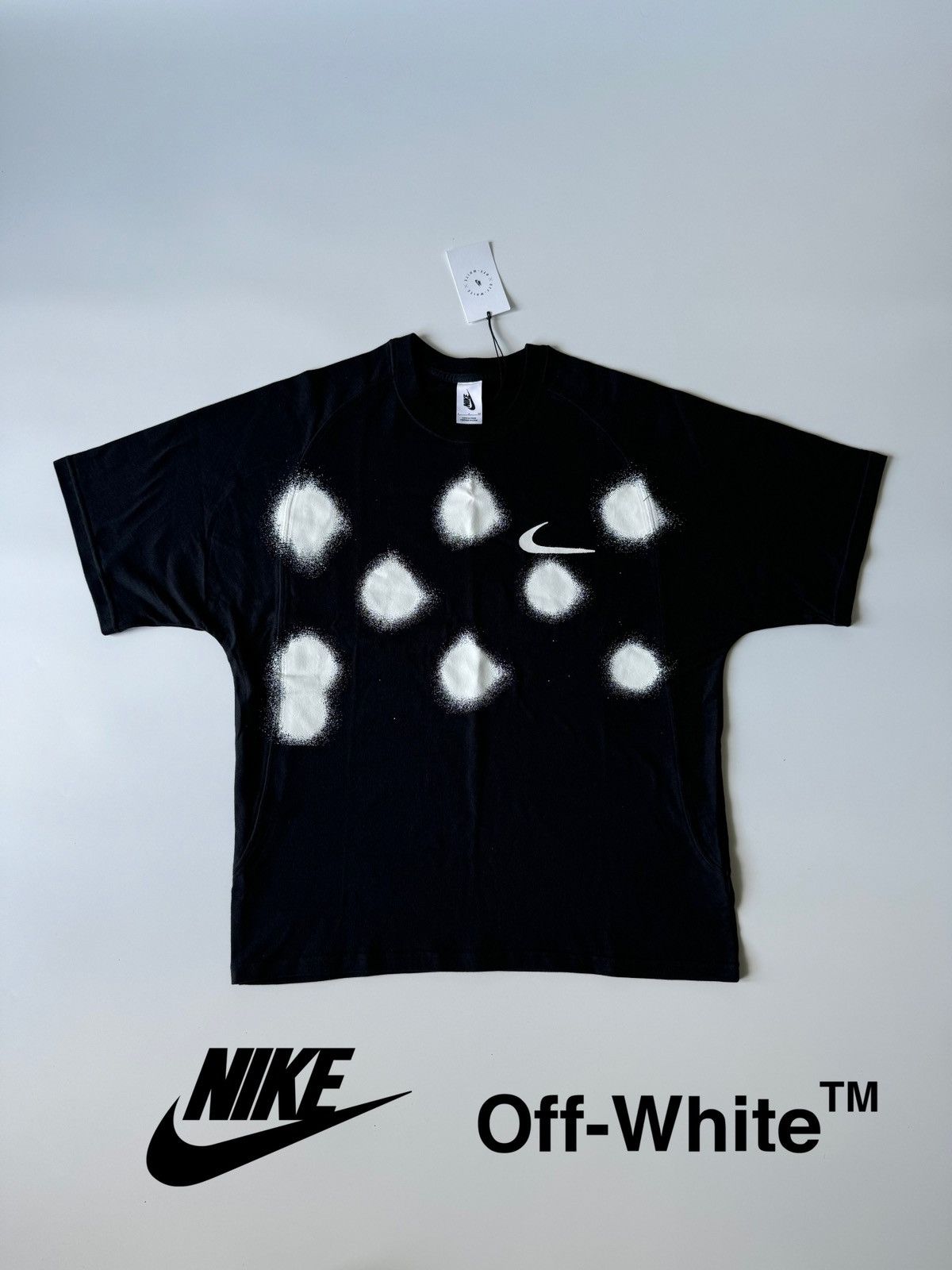 Off White X Nike Spray Dot T Shirt | Grailed