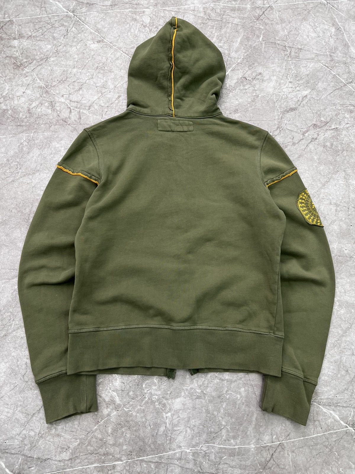 If Six Was Nine × Japanese Brand × Le Grande Bleu (L.G.B.) Beaumont DISTRESSED HOODIE poem punk style long sleeve Size US S / EU 44-46 / 1 - 6 Thumbnail