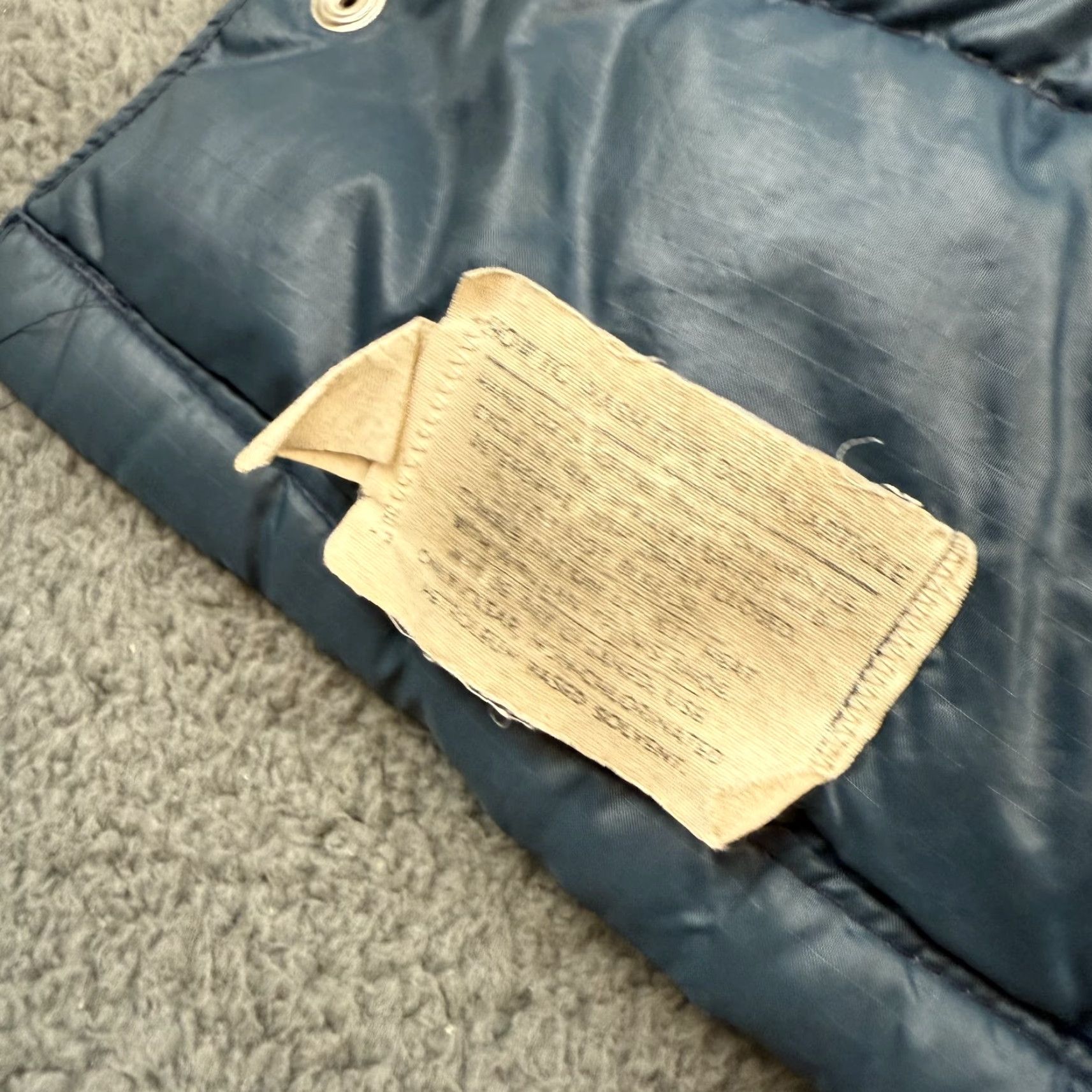 Abercrombie & Fitch VINTAGE Abercrombie & Fitch Puffer Jacket Mens XS Blue Ripstop Down 70s Size US XS / EU 42 / 0 - 7 Thumbnail
