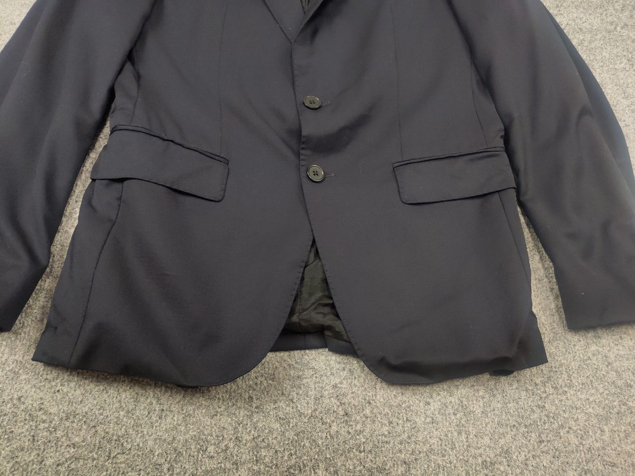 Hugo Boss Boss one the suit Design Navy Slim three-piece Blazer Pants Size 36R - 6 Thumbnail