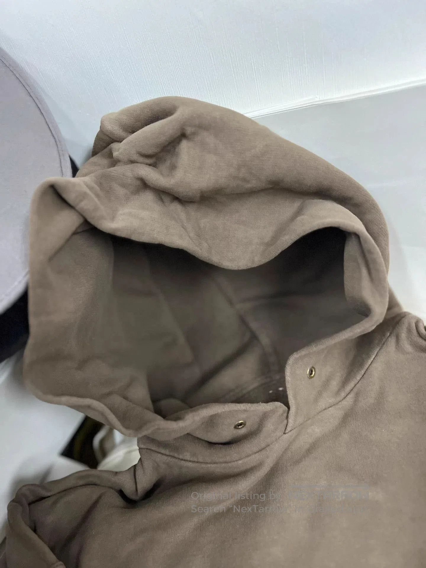 Visvim Brown Hooded Sweatshirt - XL. Size US XL / EU 56 / 4 - 2 Thumbnail
