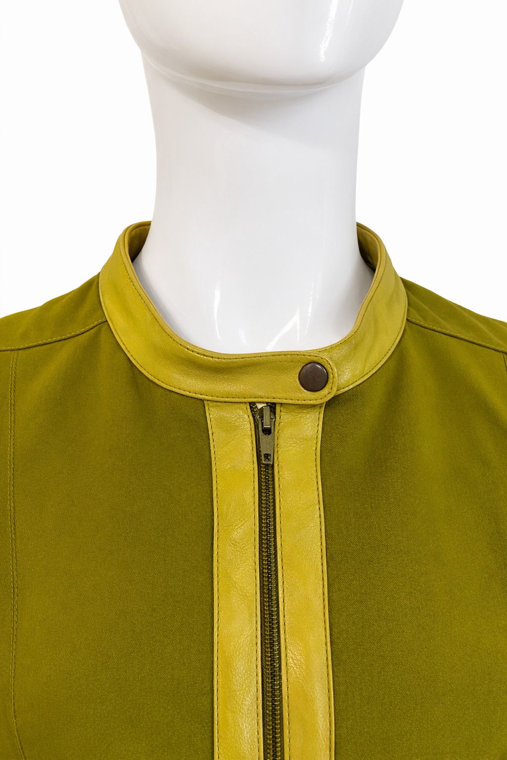 plein sud Plein Sud Paris Olive Military OD Green Trim Jacket - Large Size L / US 10 / IT 46 - 7 Thumbnail