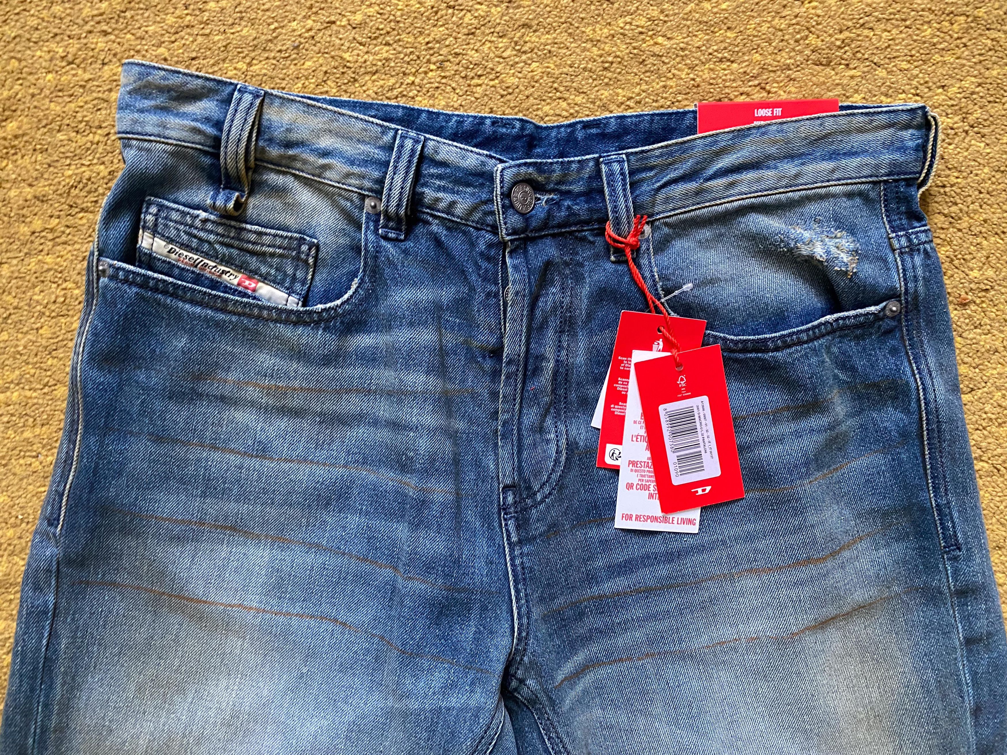 Diesel Diesel 2001 D-Macro Straight-Leg Jeans Size US 32 / EU 48 - 5 Thumbnail