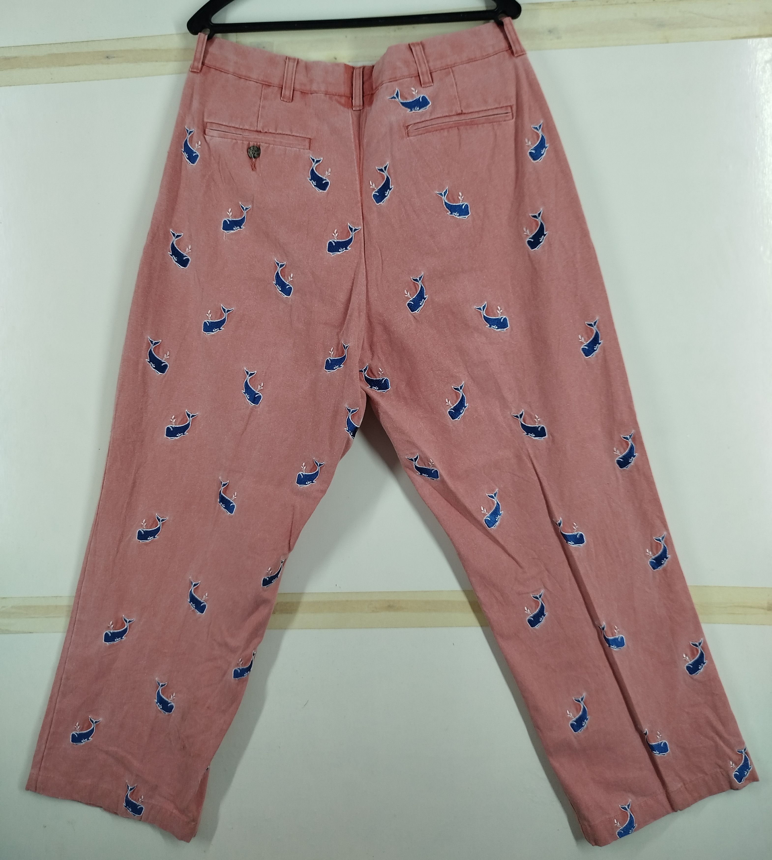 Vintage Murray's Toggery Fullprint Whales Embroidery Design Size US 36 / EU 52 - 8 Thumbnail