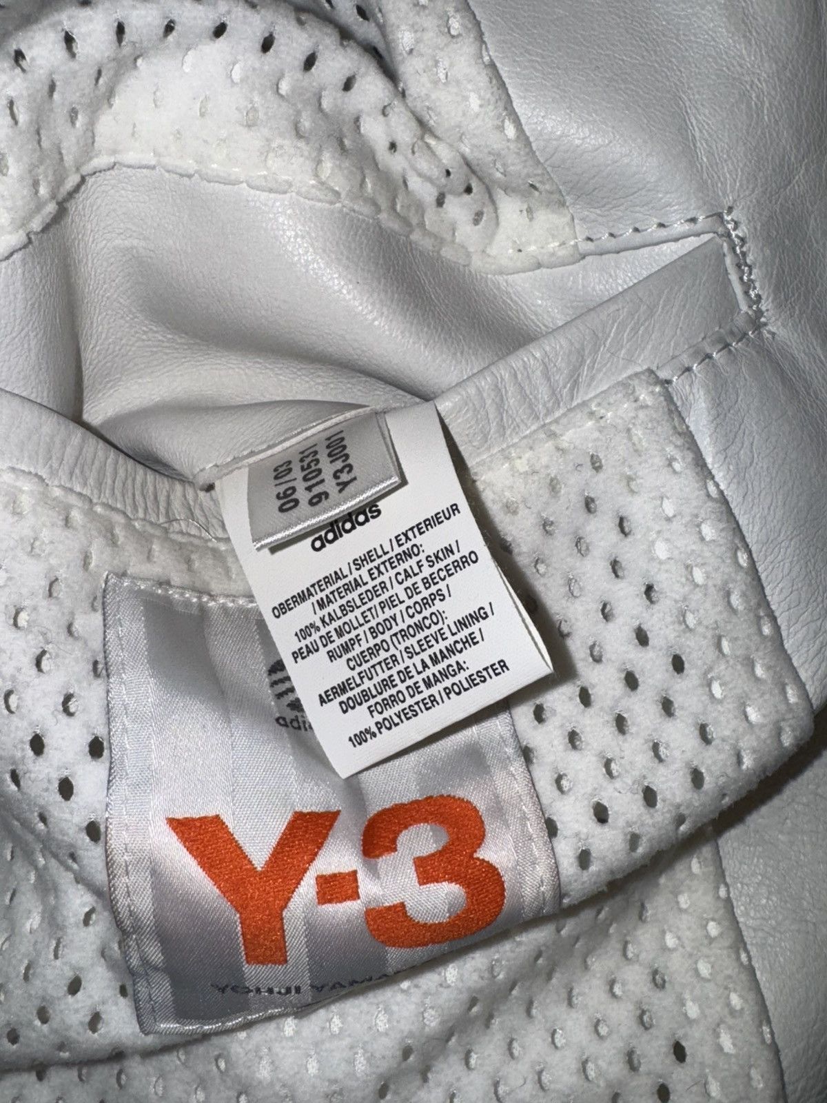 Y-3 Y-3 Adidas x Yohji Yamamoto Leather Racer Jacket Size US S / EU 44-46 / 1 - 10 Thumbnail
