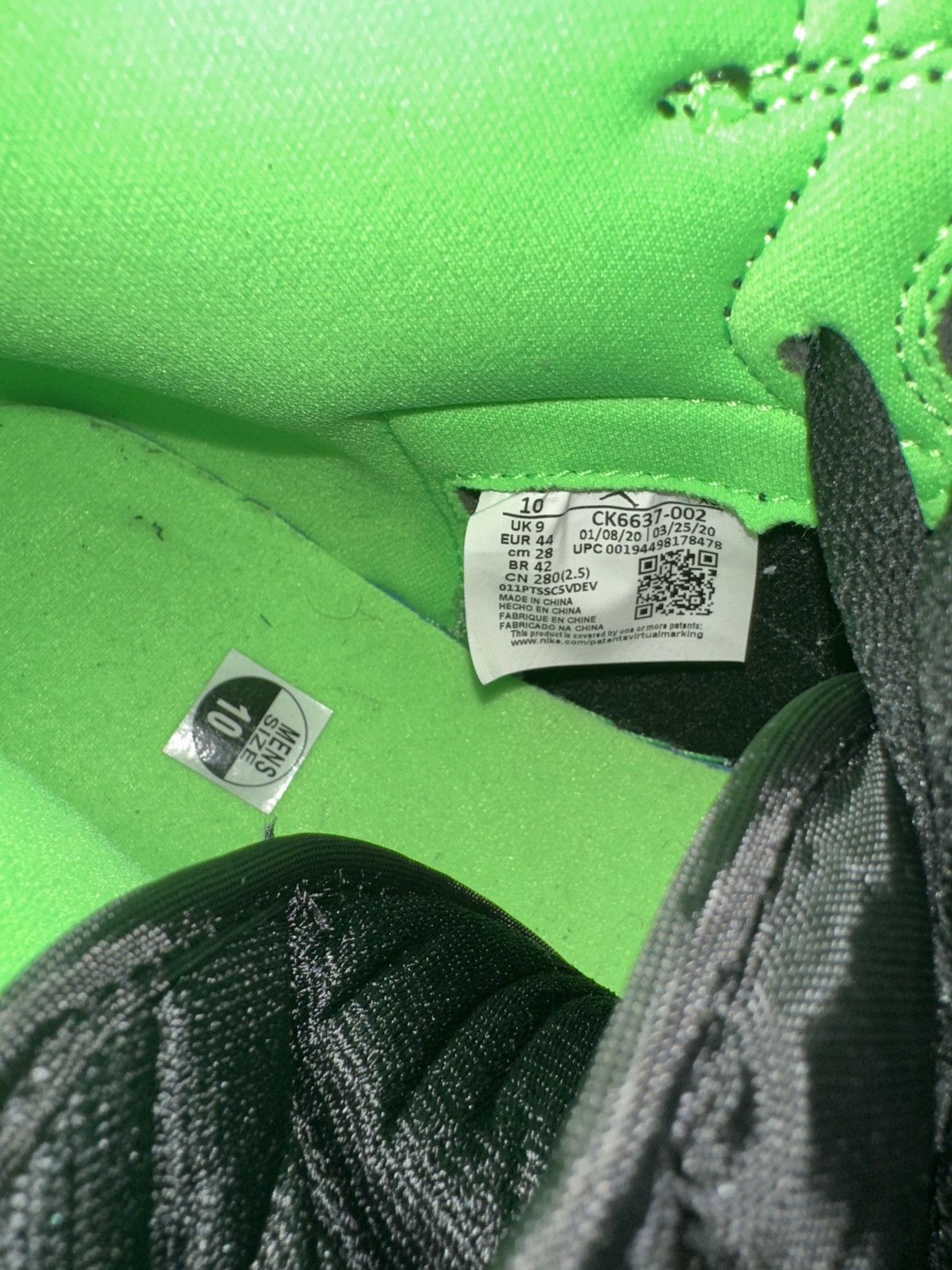Jordan Brand Jordan 1 Green zen Size US 10 / EU 43 - 6 Thumbnail