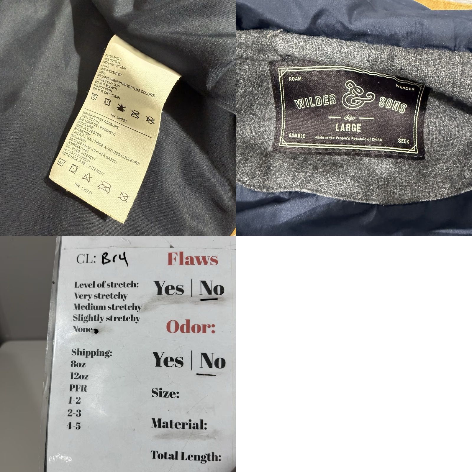 Vintage Wilder & Sons Jacket Workwear Lined Canvas Duck Brown Mens L Size US L / EU 52-54 / 3 - 9 Thumbnail