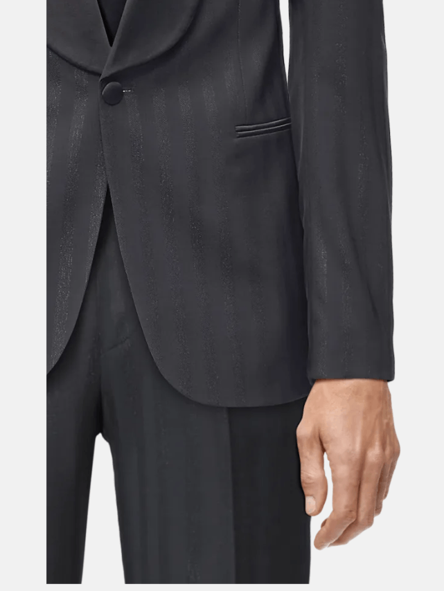 DRYKORN BNWT AW24 DRYKORN BELAZO STRIPED DINNER JACKET 50 Size US M / EU 48-50 / 2 - 14 Thumbnail