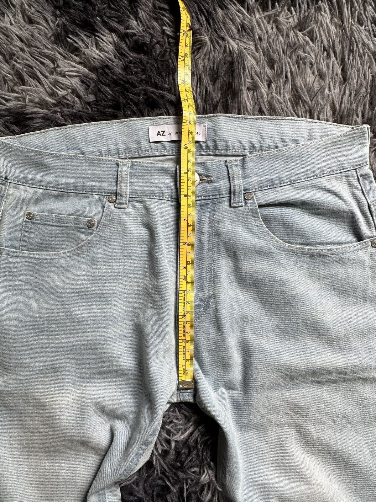 AZ by junhashimoto × Japanese Brand × junhashimoto SS18- AZ by Junhashimoto light denim Size US 31 - 13 Thumbnail