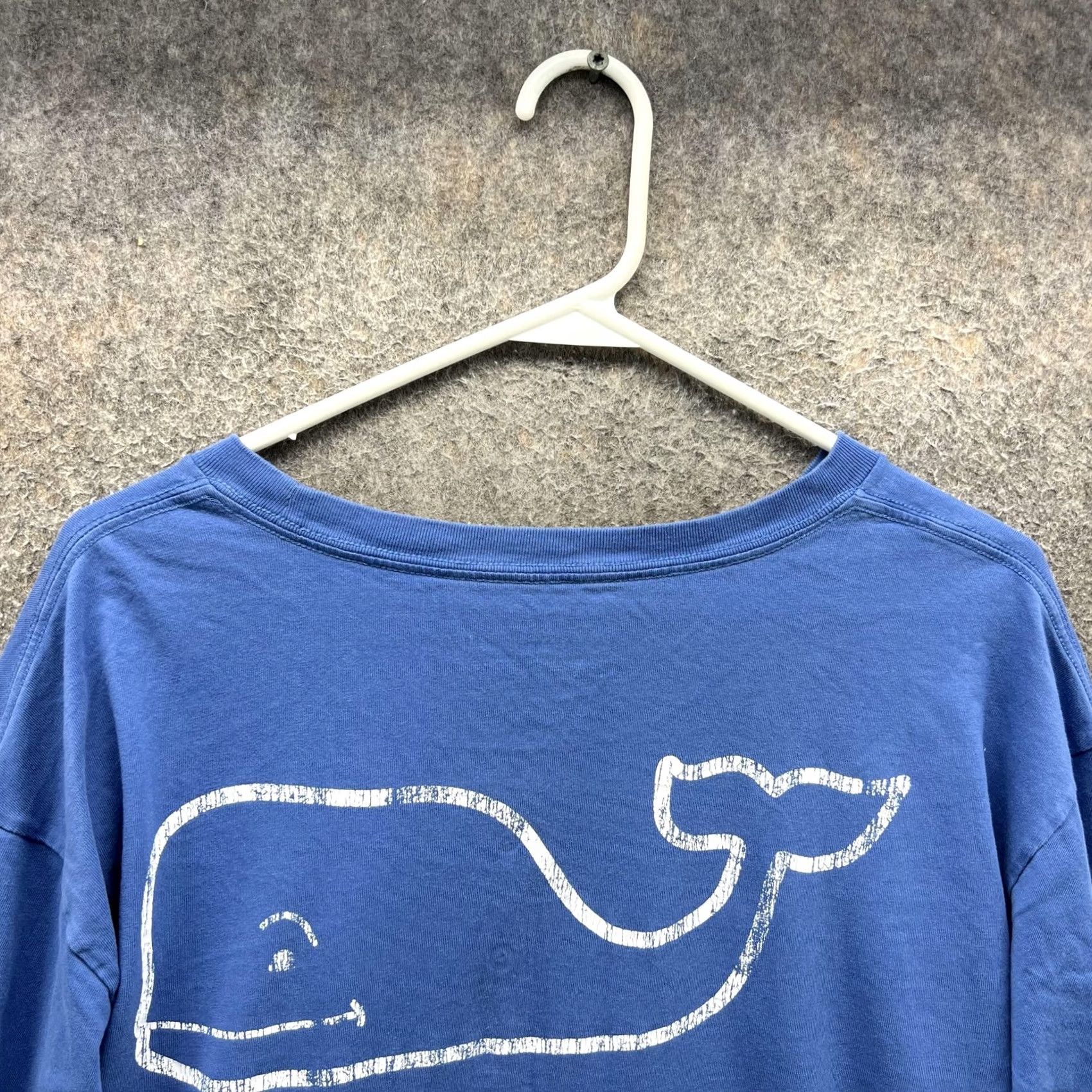 Vineyard Vines Vineyard Vines Shirt Mens 2XL Blue Long Sleeve Pocket Whale Graphic Logo Size US XXL / EU 58 / 5 - 3 Thumbnail