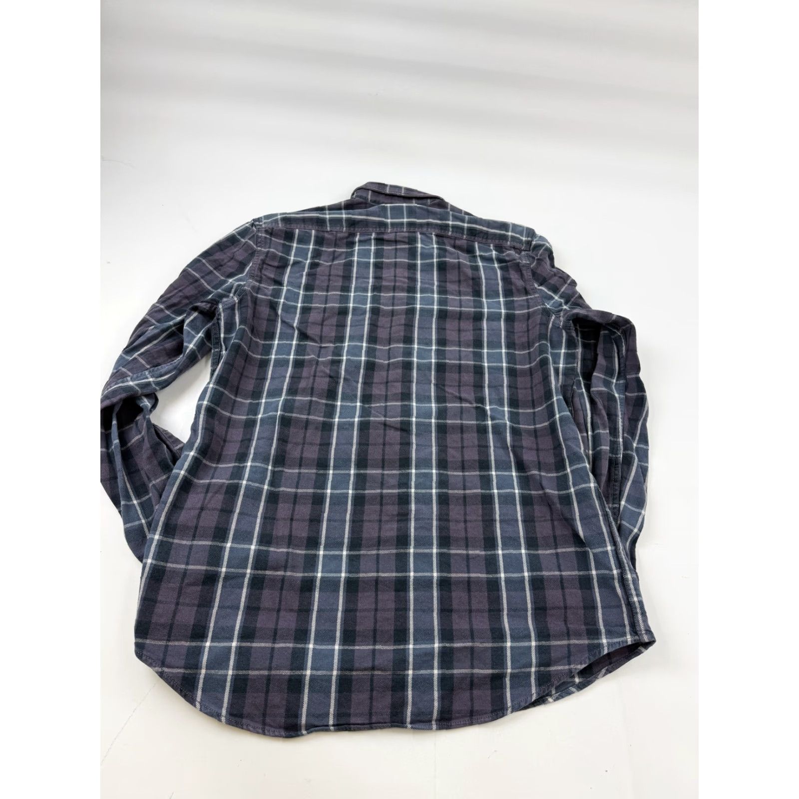 Eddie Bauer Eddie Bauer Shirt Mens LT Blue Plaid Flannel Button Front Long Sleeve Casual Classic Fit Mens Large Tall Blue Plaid Flannel Shirt Size US L / EU 52-54 / 3 - 6 Thumbnail