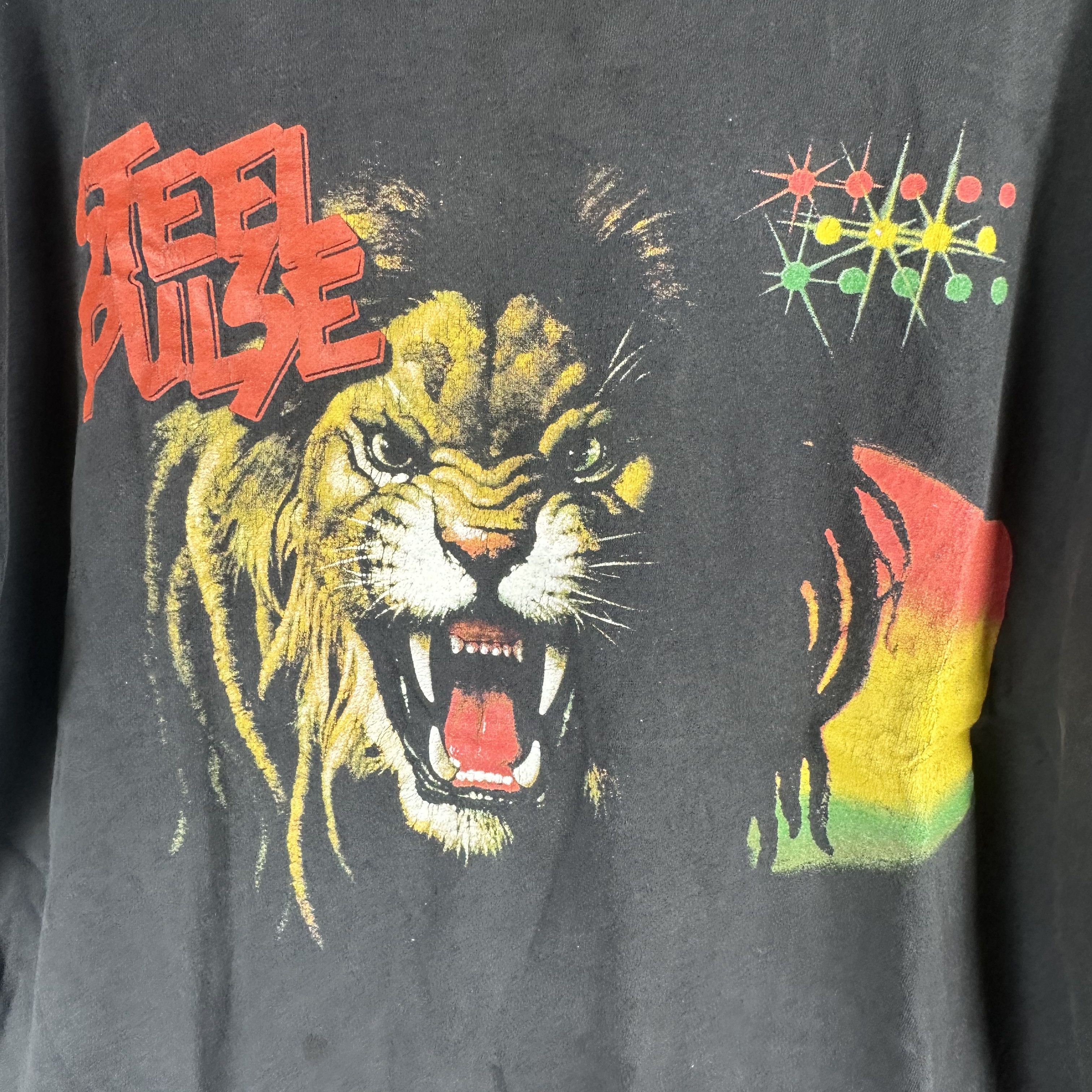 Vintage 1999 Steel Pulse Living Legacy Roots Reggae Band T-shirt Size US XXL / EU 58 / 5 - 2 Thumbnail