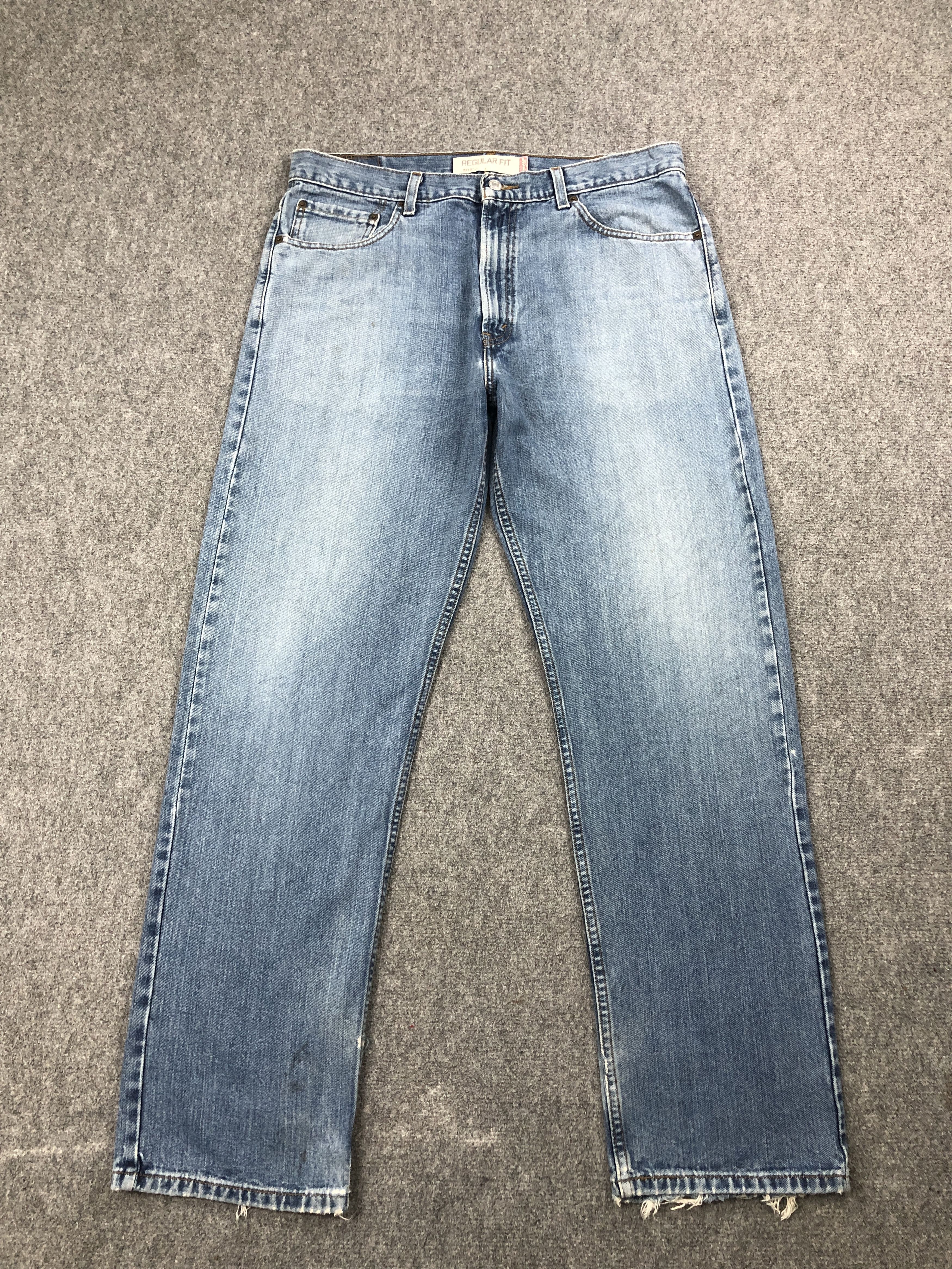 Levi's × Vintage Vintage Levis 505 Faded Blue Jeans DP2475 Size US 34 / EU 50 - 1 Thumbnail