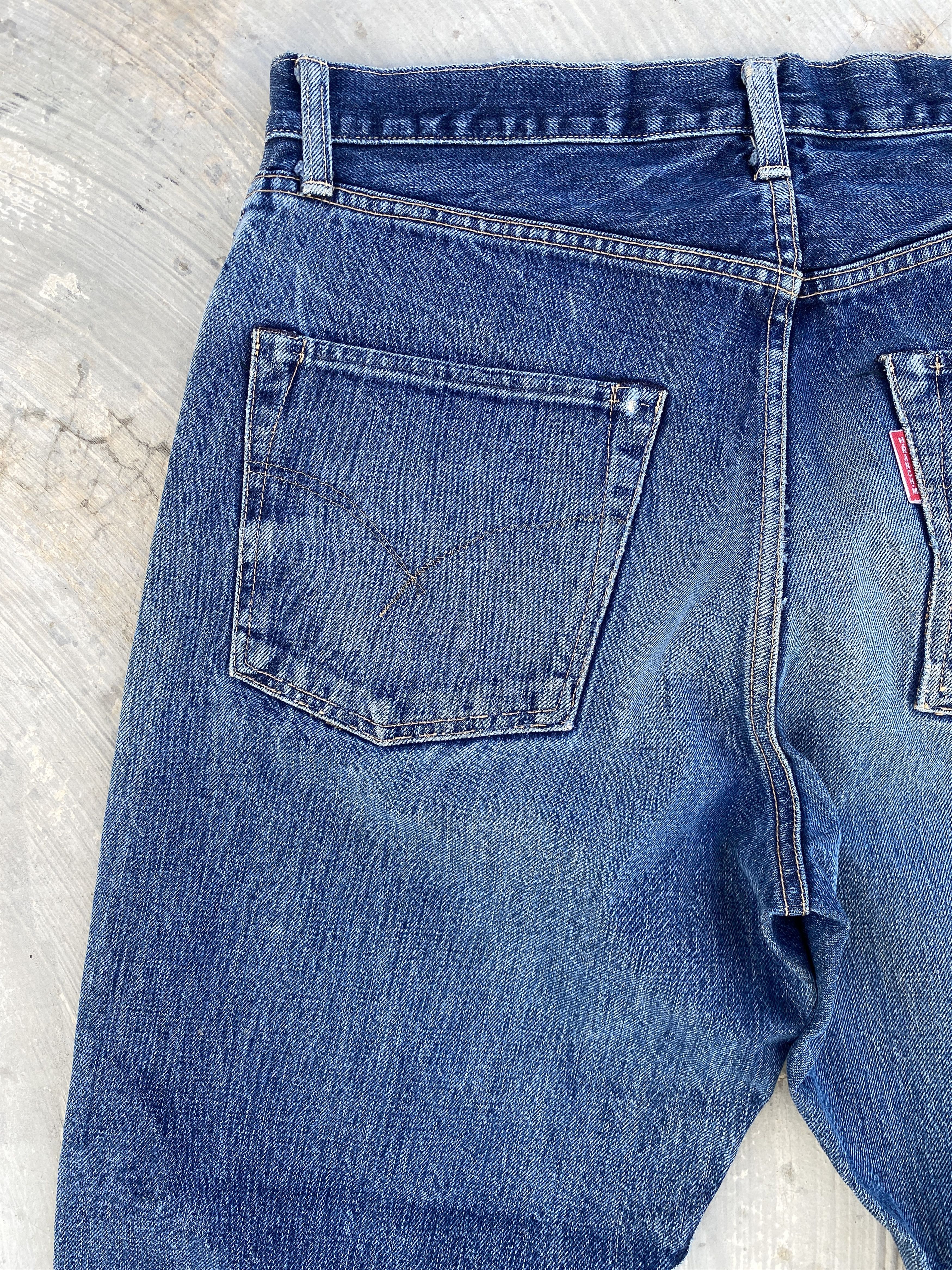 Blue Blue Japan Blue Blue by Hollywood Ranch Market Selvedge Jeans Size US 34 / EU 50 - 8 Thumbnail