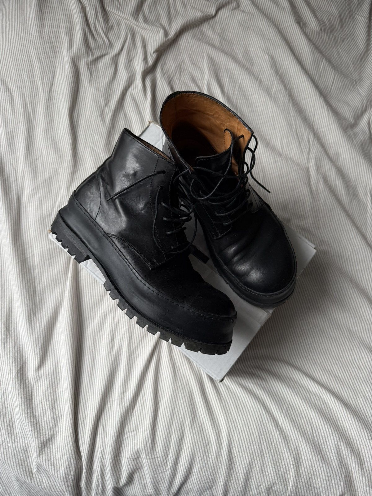 A1923 (43) A1923 CMB1 Horse Leather Boots Size US 10.5 / EU 43-44 - 1 Thumbnail