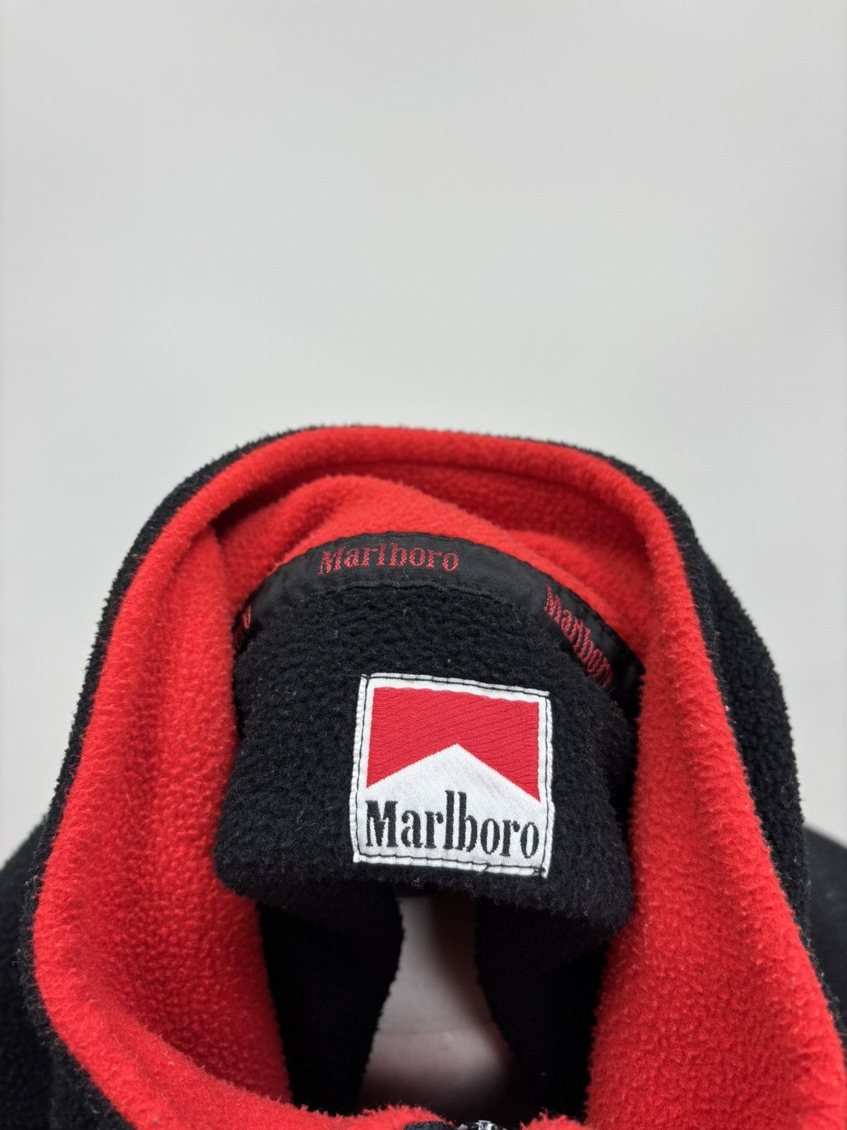 Marlboro Mens fleece jacket Marlboro Size L Color Black Size US L / EU 52-54 / 3 - 11 Thumbnail