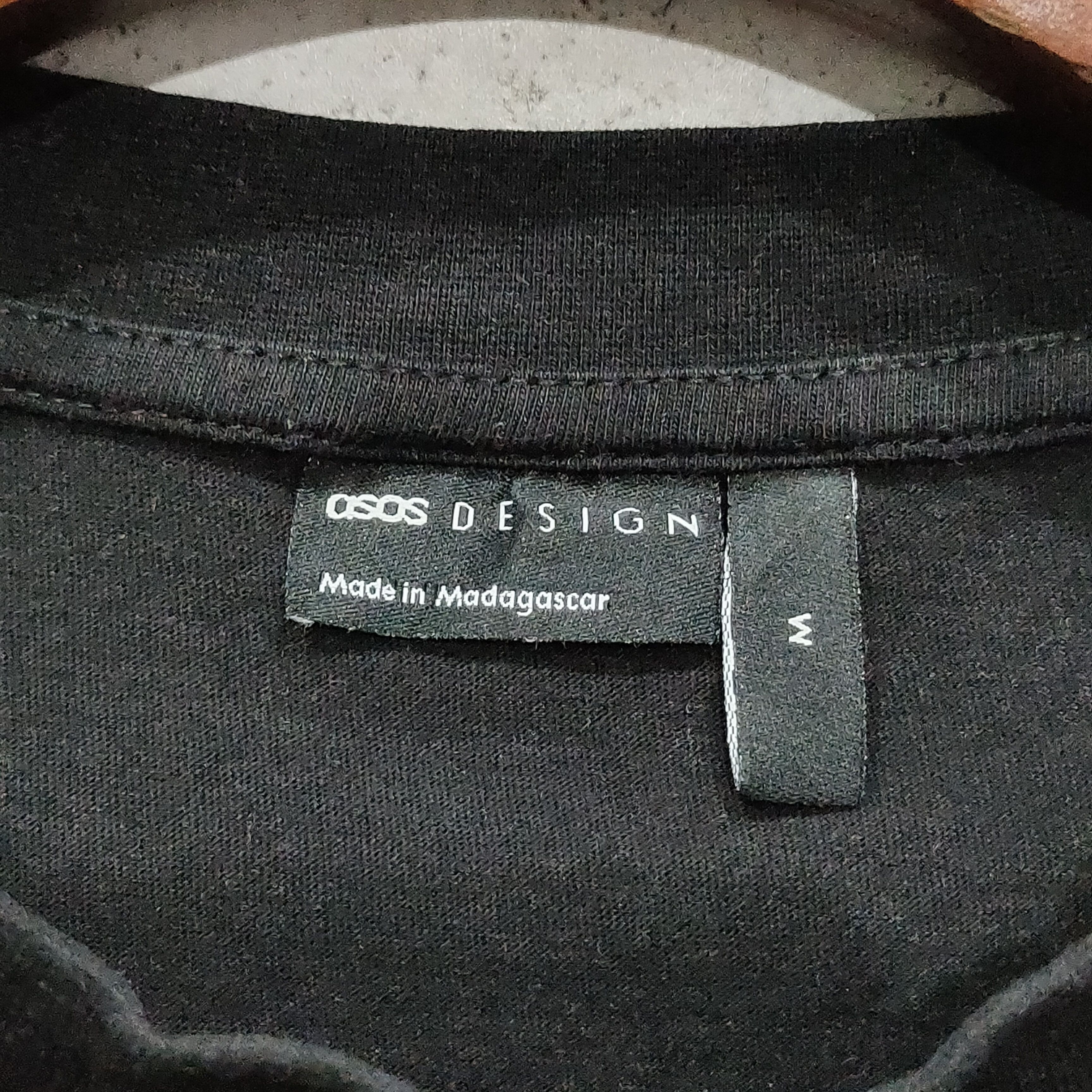 Asos 🔥Asos design black t-shirt Size US M / EU 48-50 / 2 - 3 Thumbnail