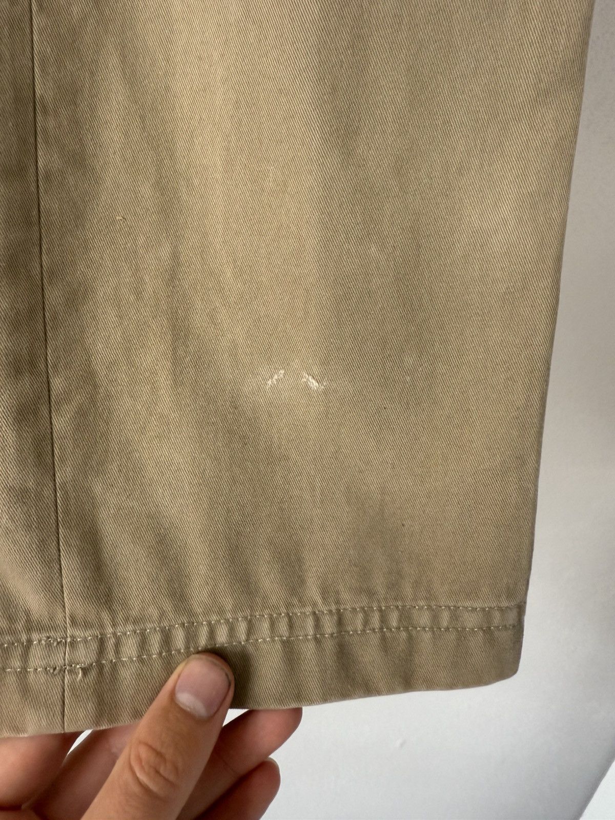 Dries Van Noten Khaki Twill Trousers Size US 32 / EU 48 - 7 Thumbnail