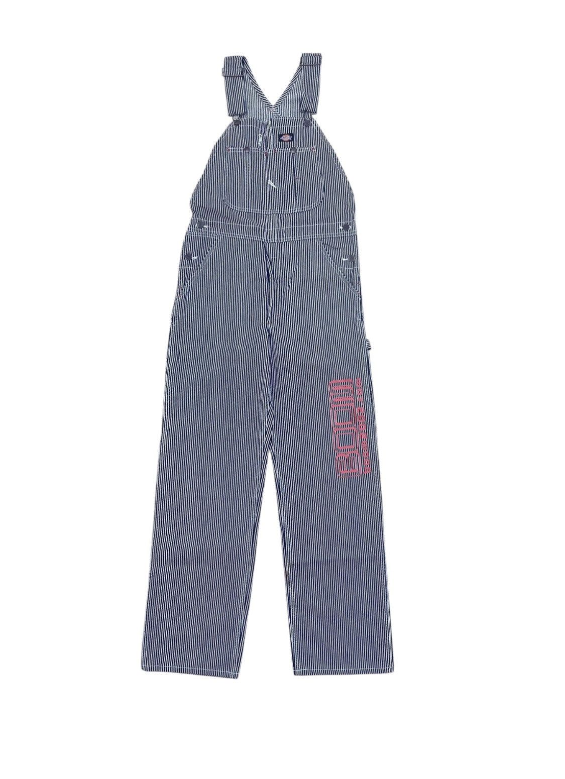 Japanese Brand 🔥 Rare 🔥 Vintage Y2K Dickies Hickory Stripe Overalls Size US 30 / EU 46 - 16 Thumbnail