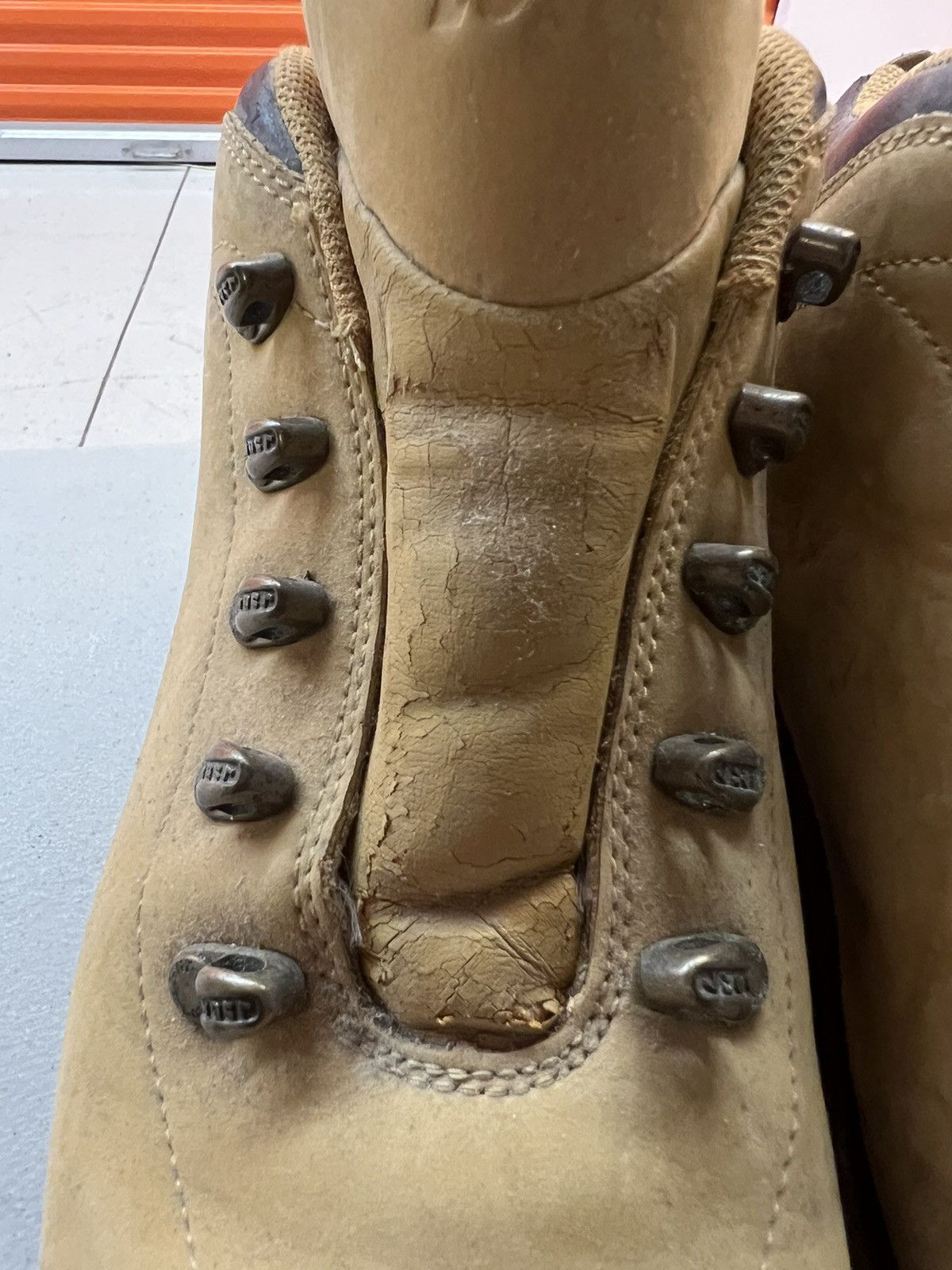 Lugz × Vintage ***FINAL DROP***RARE 00s LUGZ DOUBLE SOLE WHEAT BOOT 8.5 Size US 8.5 / EU 41-42 - 5 Thumbnail