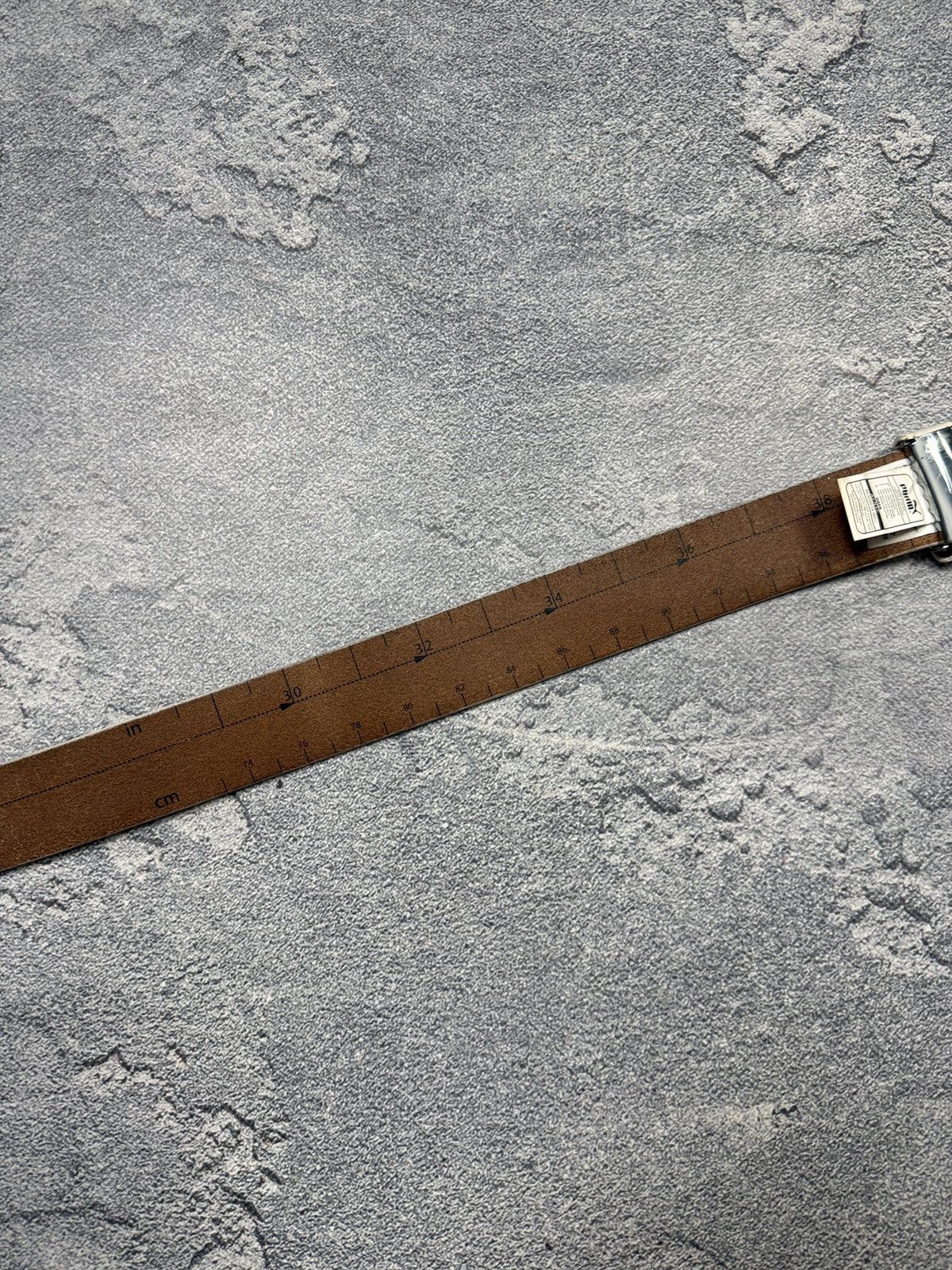 Puma Leather belt Puma Buckle Vintage Logo Puma Size ONE SIZE - 9 Thumbnail