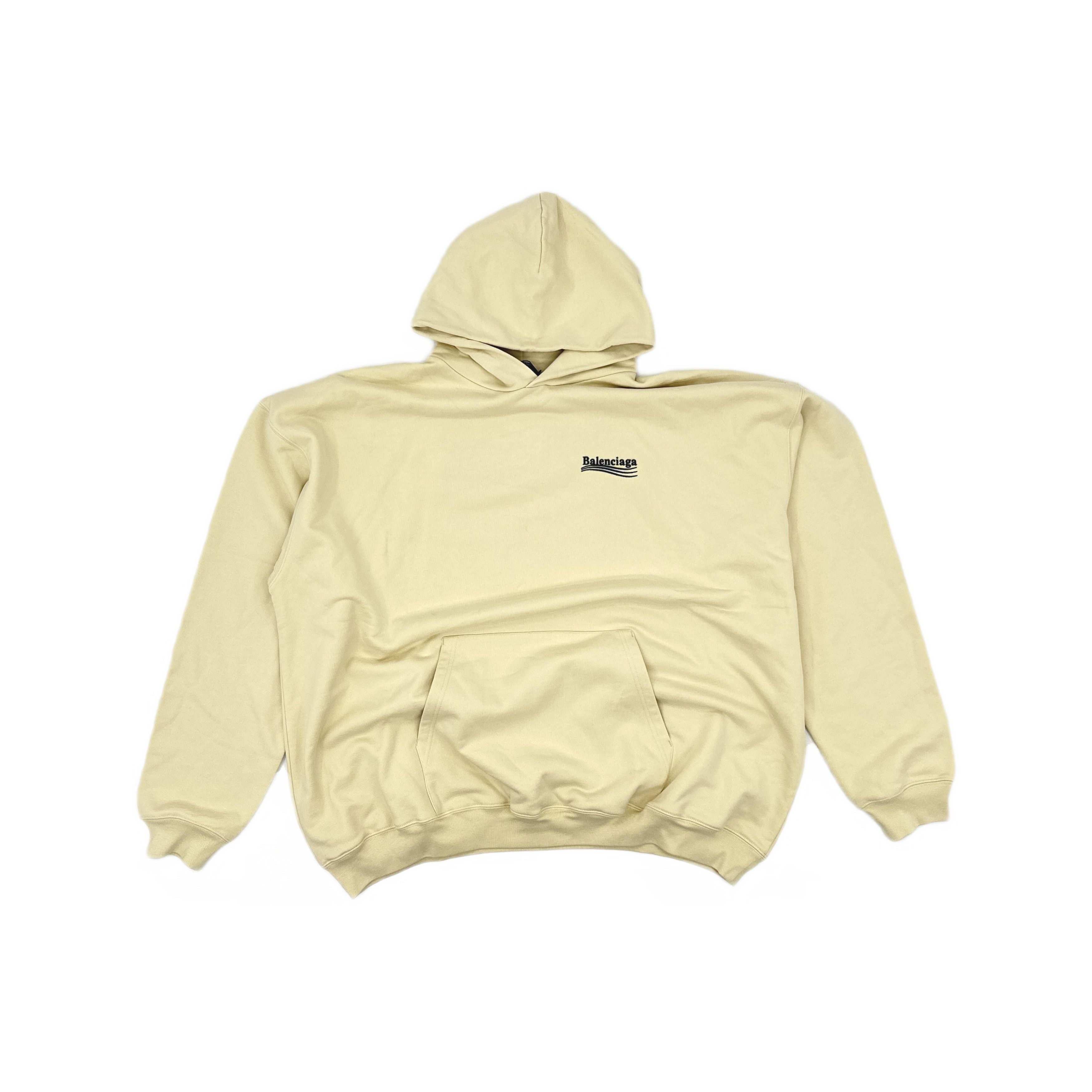 Balenciaga Balenciaga Wave Logo Hoodie Size M Size US M / EU 48-50 / 2 - 1 Thumbnail