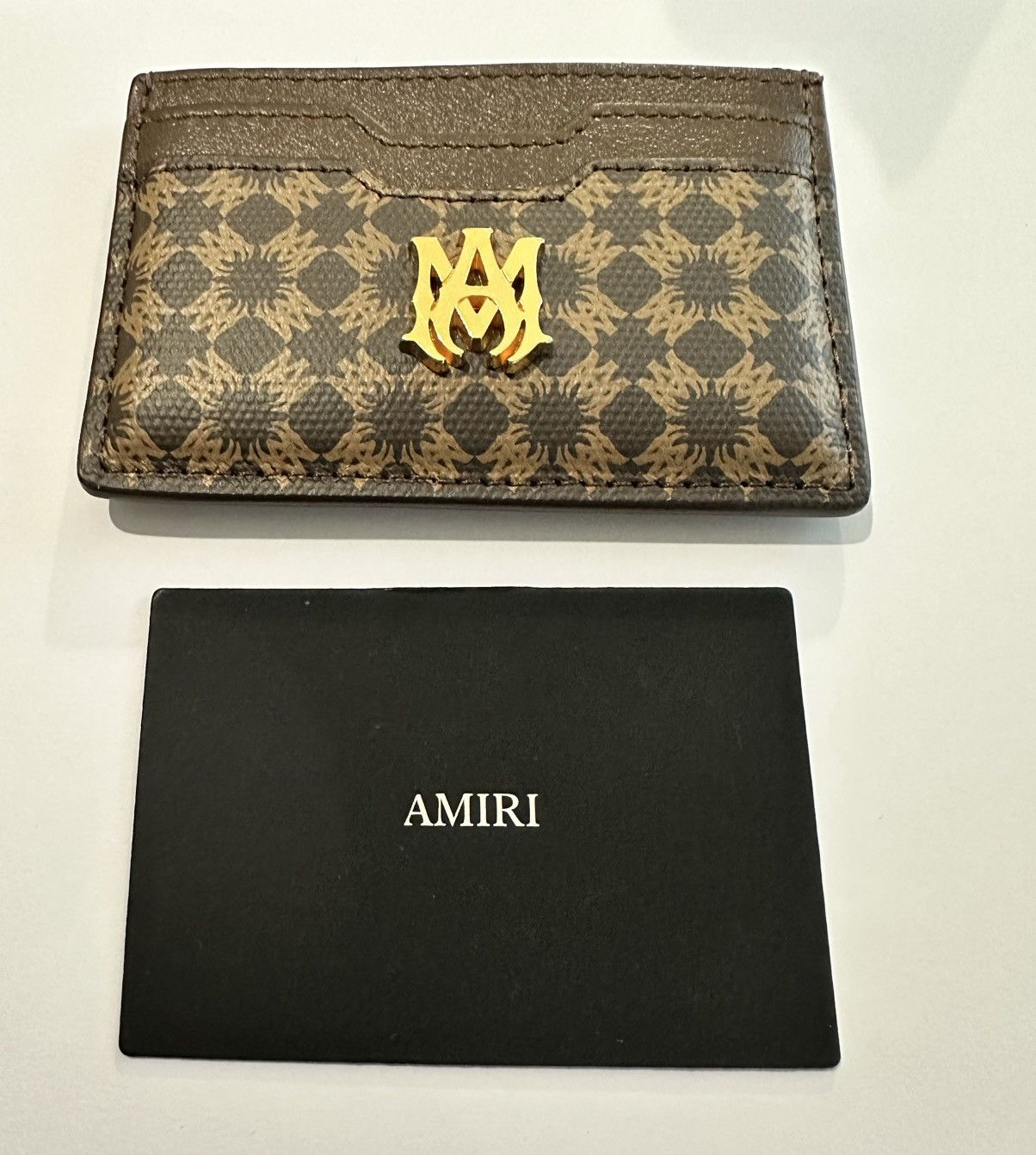 Amiri ONLY EUROPE Card holder brown Amiri Size ONE SIZE - 1 Thumbnail