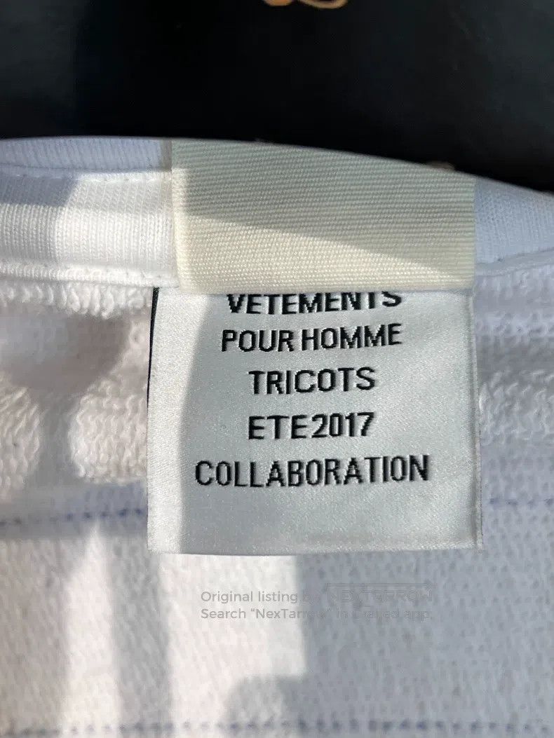 Vetements VETEMENTS Ribbon Tag Hooded Zip-Up Sweatshirt Jacket Size US S / EU 44-46 / 1 - 6 Thumbnail