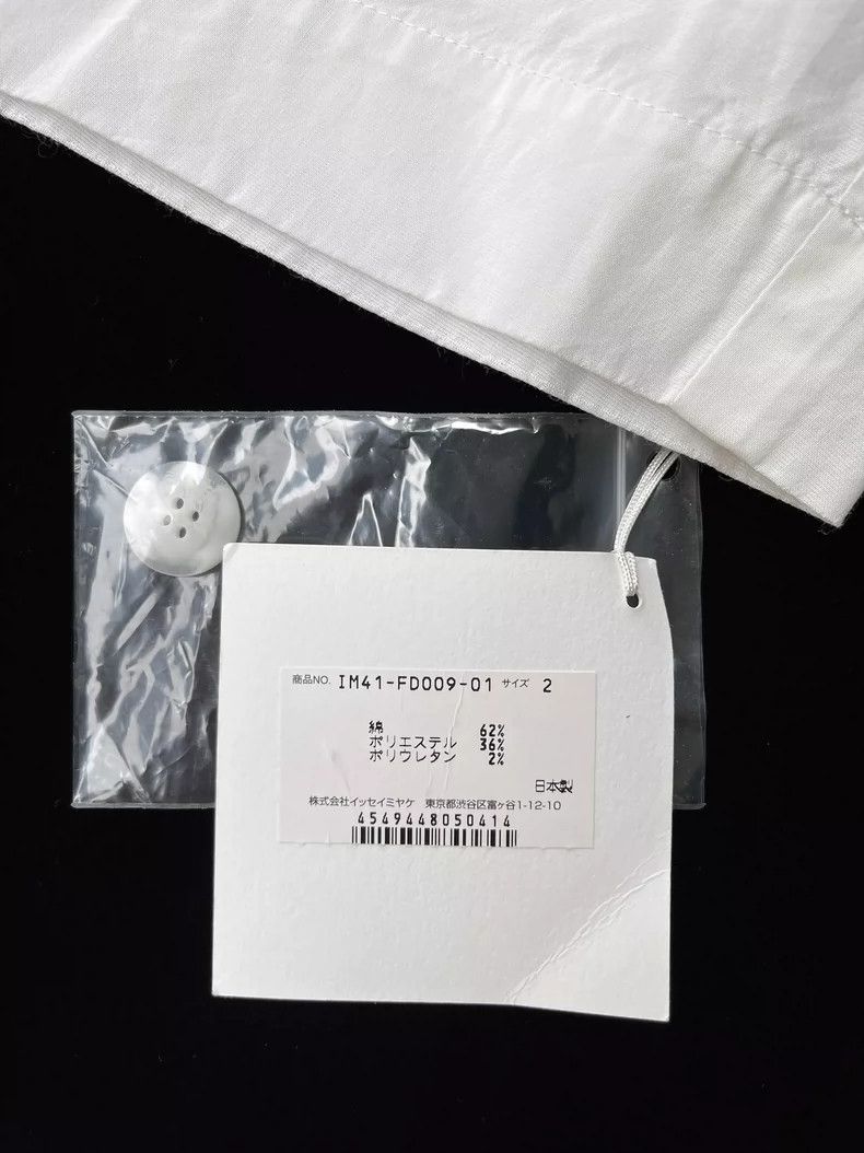 Issey Miyake Issey Miyake size:2 Main line: White coat Size M / US 6-8 / IT 42-44 - 5 Thumbnail