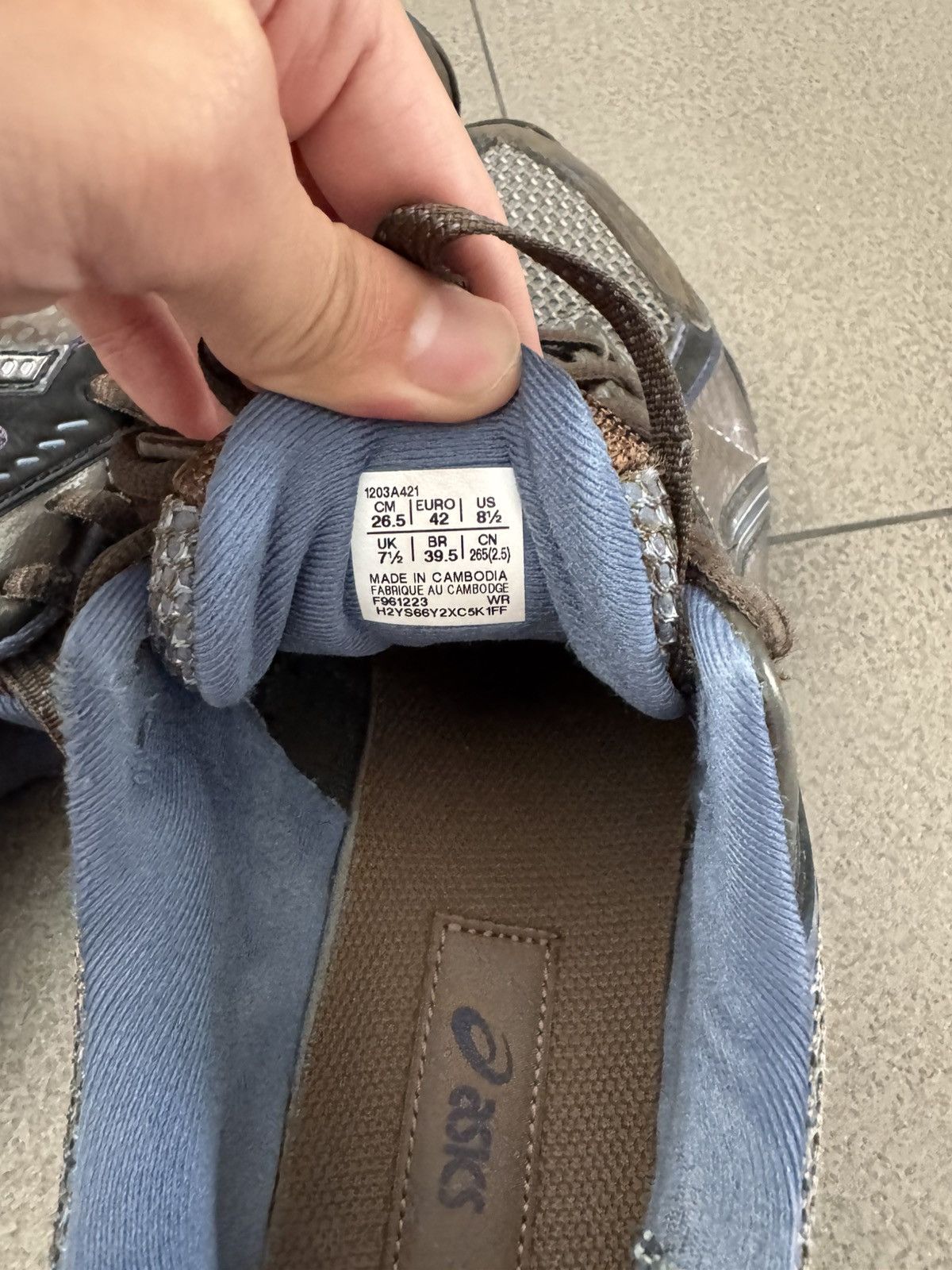 Asics × Kiko Kostadinov Asics GT-2160 Kiko Kostadinov Size US 8.5 / EU 41-42 - 4 Thumbnail