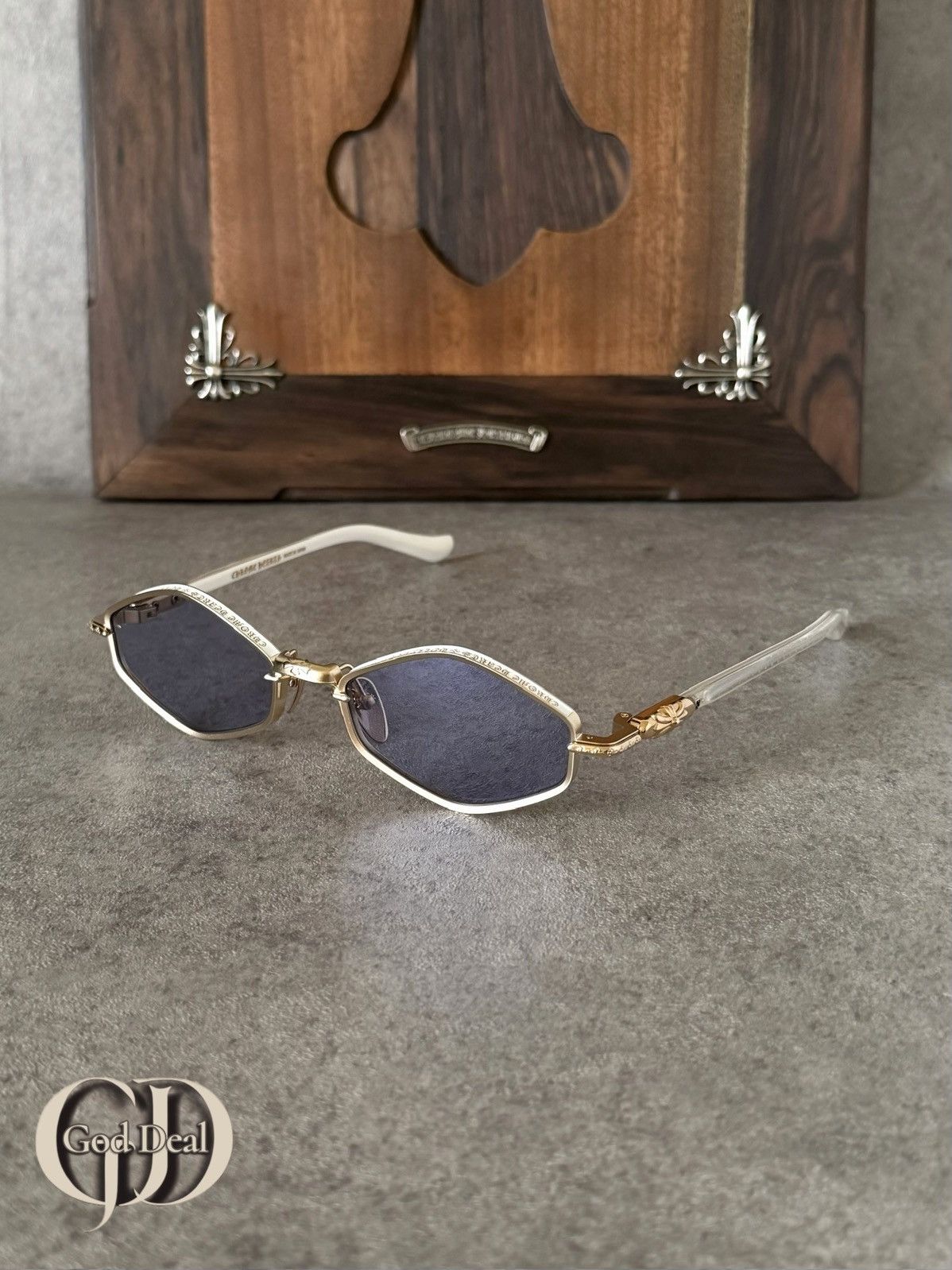Chrome Hearts Chrome Hearts "NIP SLIP" Sunglasses Size ONE SIZE - 6 Thumbnail