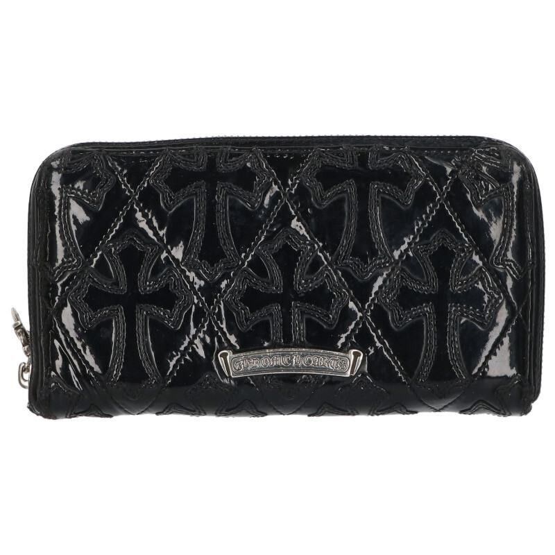 Chrome Hearts Chrome Hearts Cemetery Cross Quilted Wallet Size ONE SIZE - 2 Thumbnail