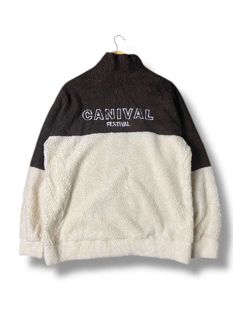 Japanese Brand PEANUT Japanese Brand Half-zip Fleece Jacket (136) Size US S / EU 44-46 / 1 - 2 Thumbnail