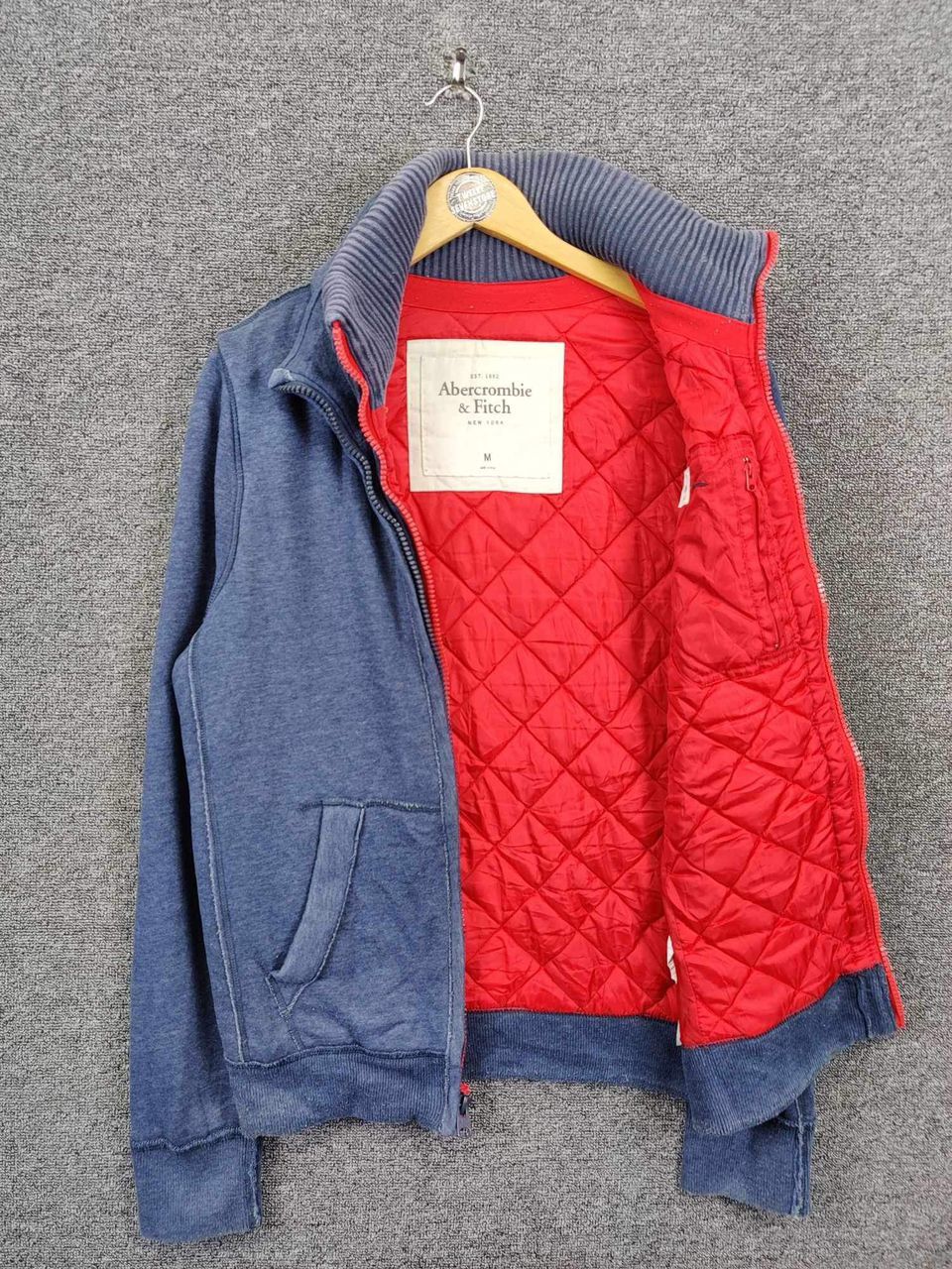 Abercrombie & Fitch Vintage Abecrombie Fitch Sweater Zipper Jacket Size US M / EU 48-50 / 2 - 8 Thumbnail