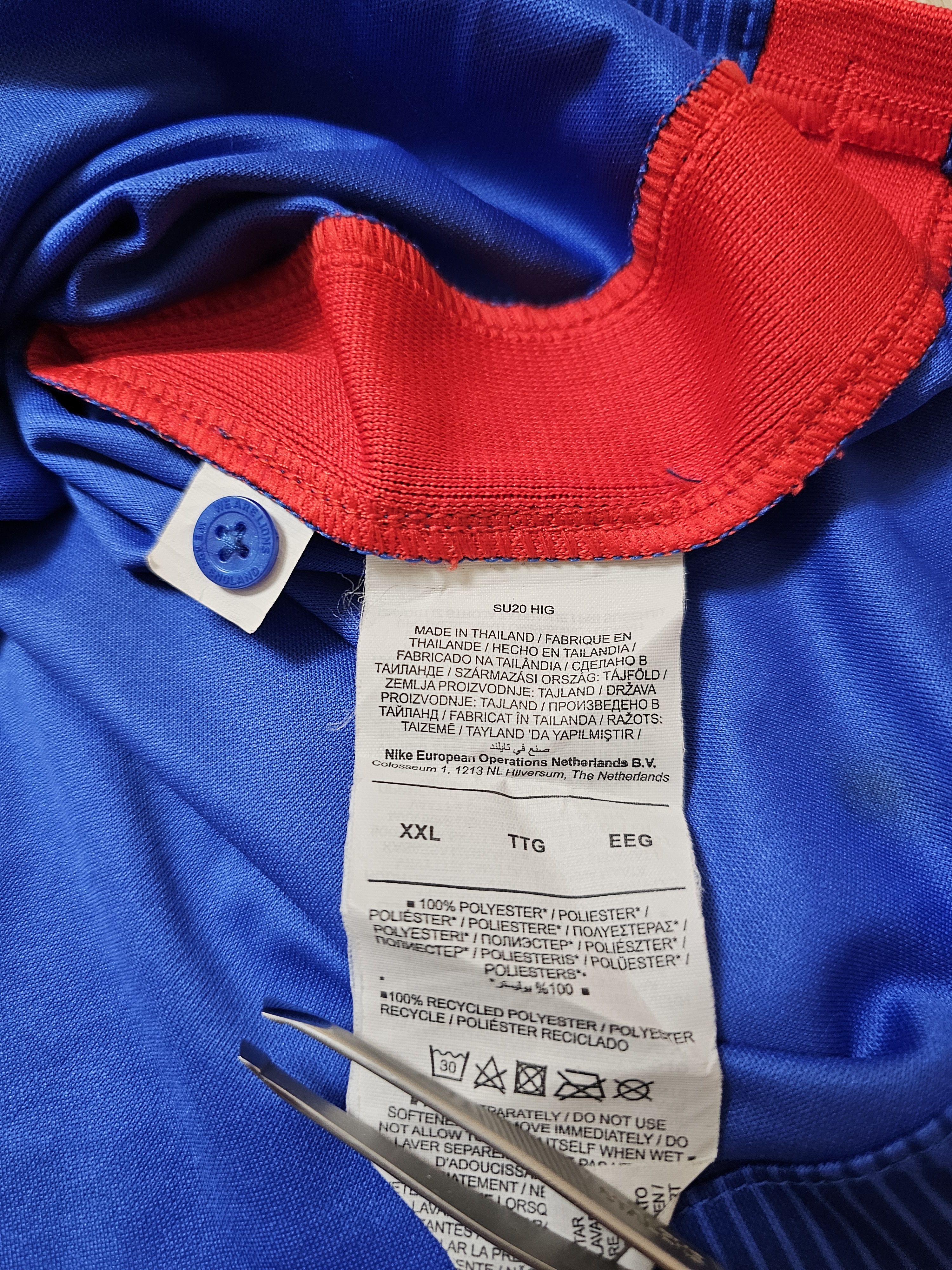 Nike ENGLAND 2020 2022 AWAY FOOTBALL SHIRT SOCCER JERSEY Size US XXL / EU 58 / 5 - 7 Thumbnail