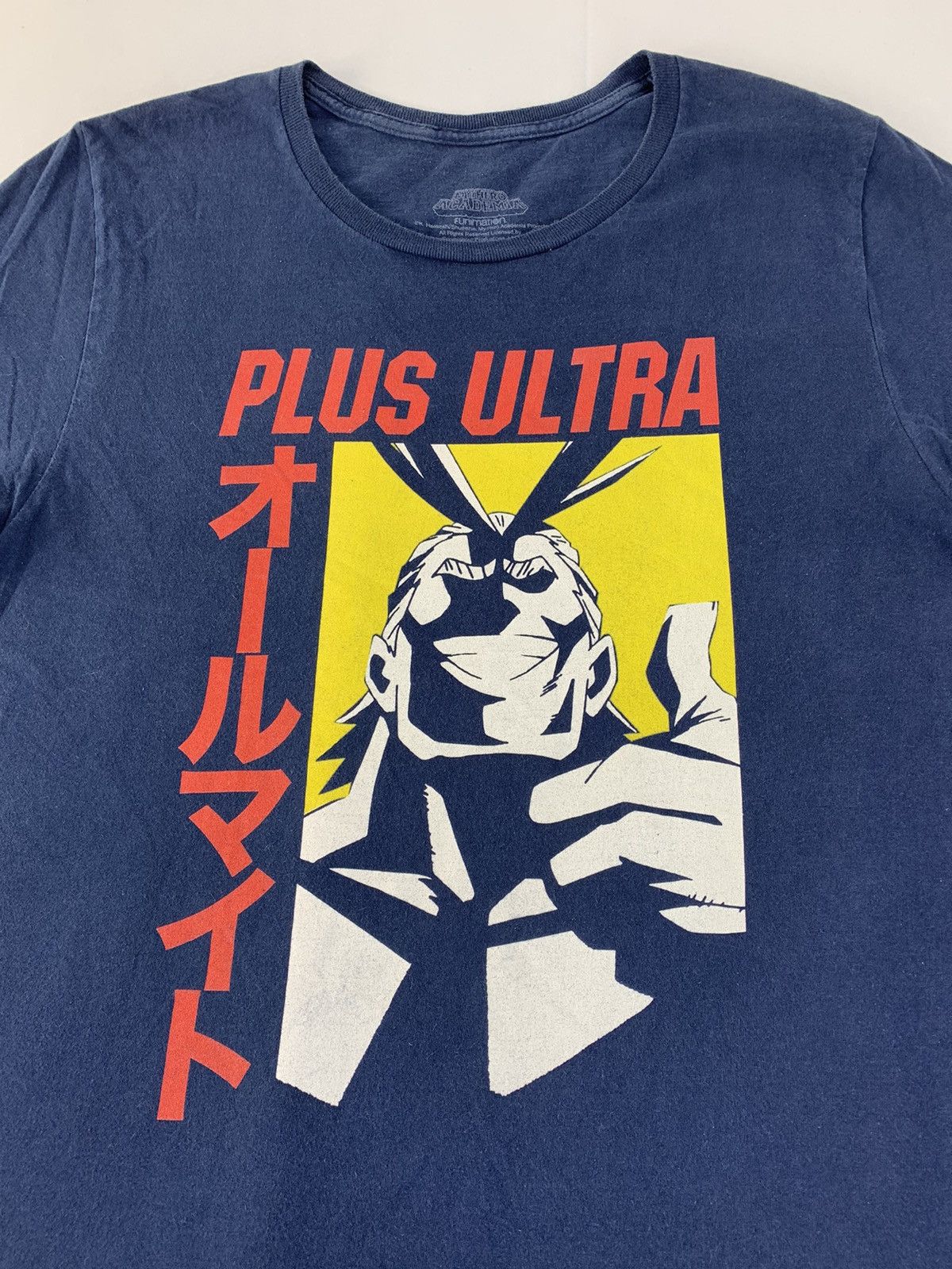 Anime Japanese Anime Manga My Hero Academia Plus Ultra Big Logo Size US M / EU 48-50 / 2 - 4 Thumbnail