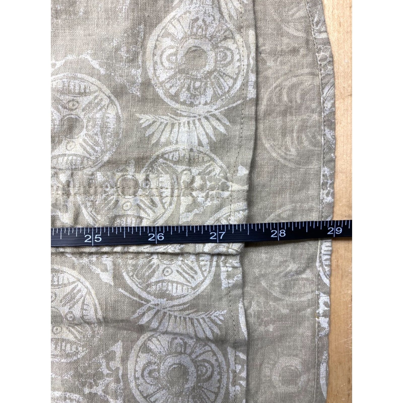 Quiksilver Quiksilver Button-Down Long Sleeve Khaki Floral Pattern L Mens Shirt Size US L / EU 52-54 / 3 - 4 Thumbnail
