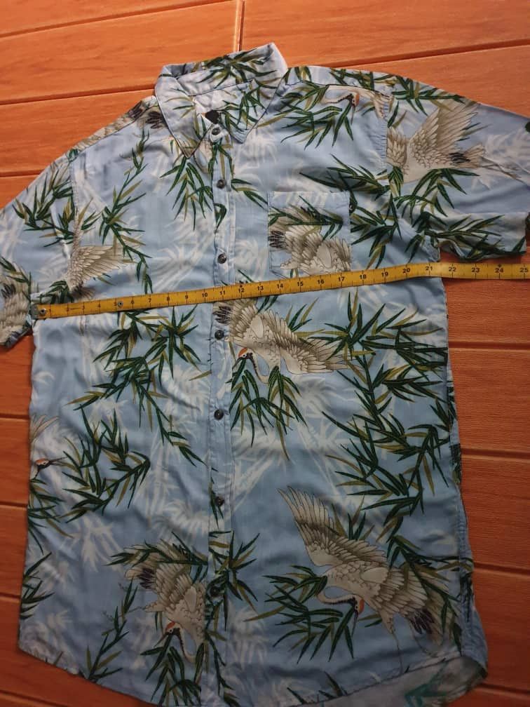 Japanese Brand Rusty bird Japanese style Hawaiian shirt Size US M / EU 48-50 / 2 - 9 Thumbnail