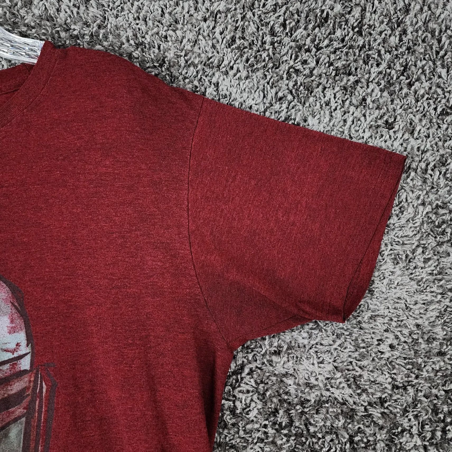 Star Wars VINTAGE Star Wars Mens Red Short Sleeve Boba Fett Graphic Tee Size XL Size US 36 / EU 52 - 4 Thumbnail