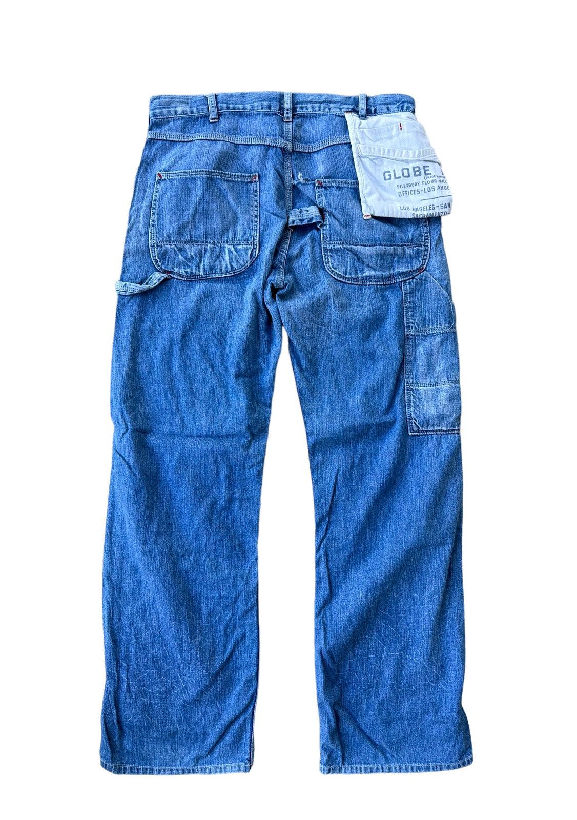 Japanese Brand Denim & dungare sashiko carpenter jeans Size US 30 / EU 46 - 11 Thumbnail