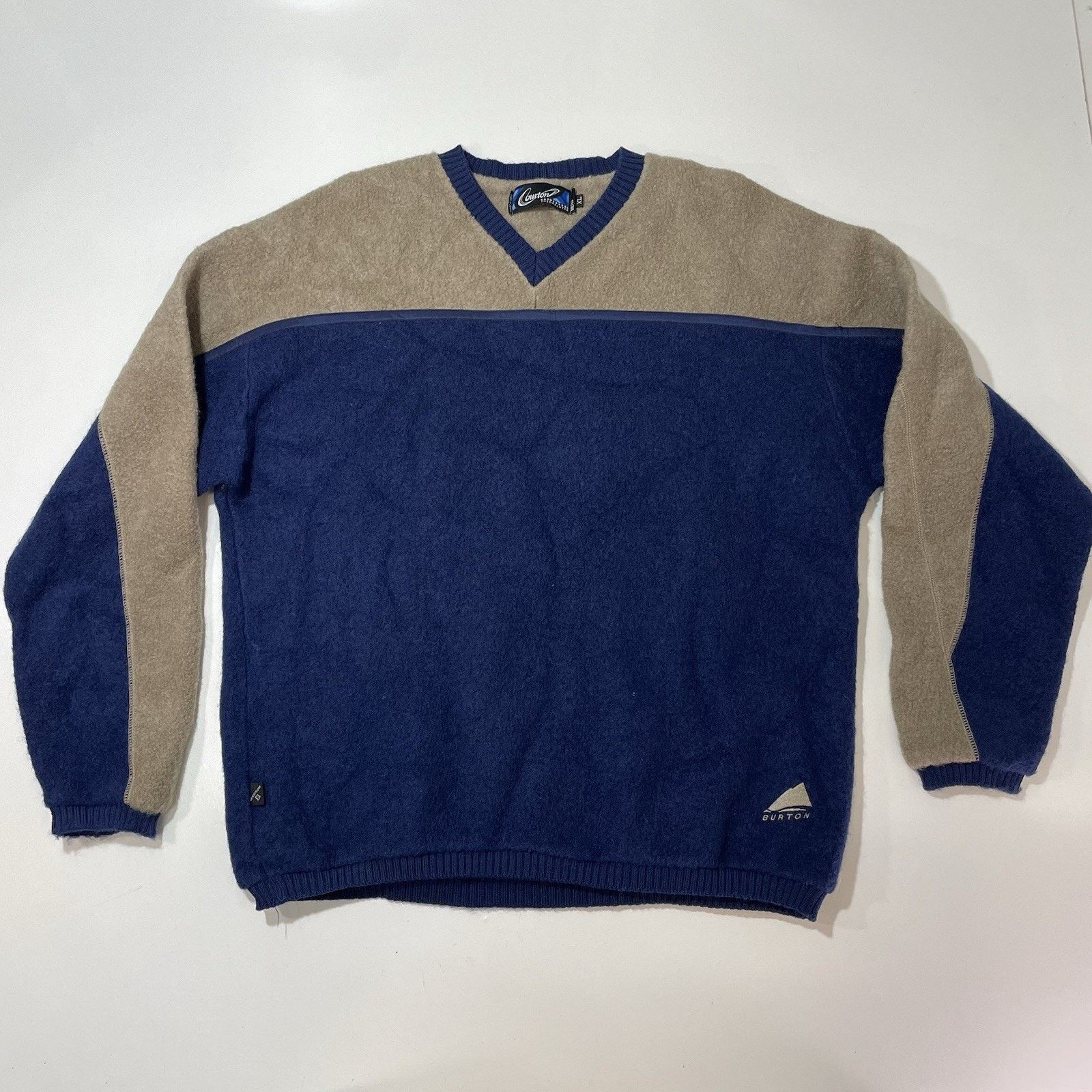 Burton VTG Burton Thermal Sweater Men’s Wool Blend Pullover XL Size US XL / EU 56 / 4 - 1 Thumbnail