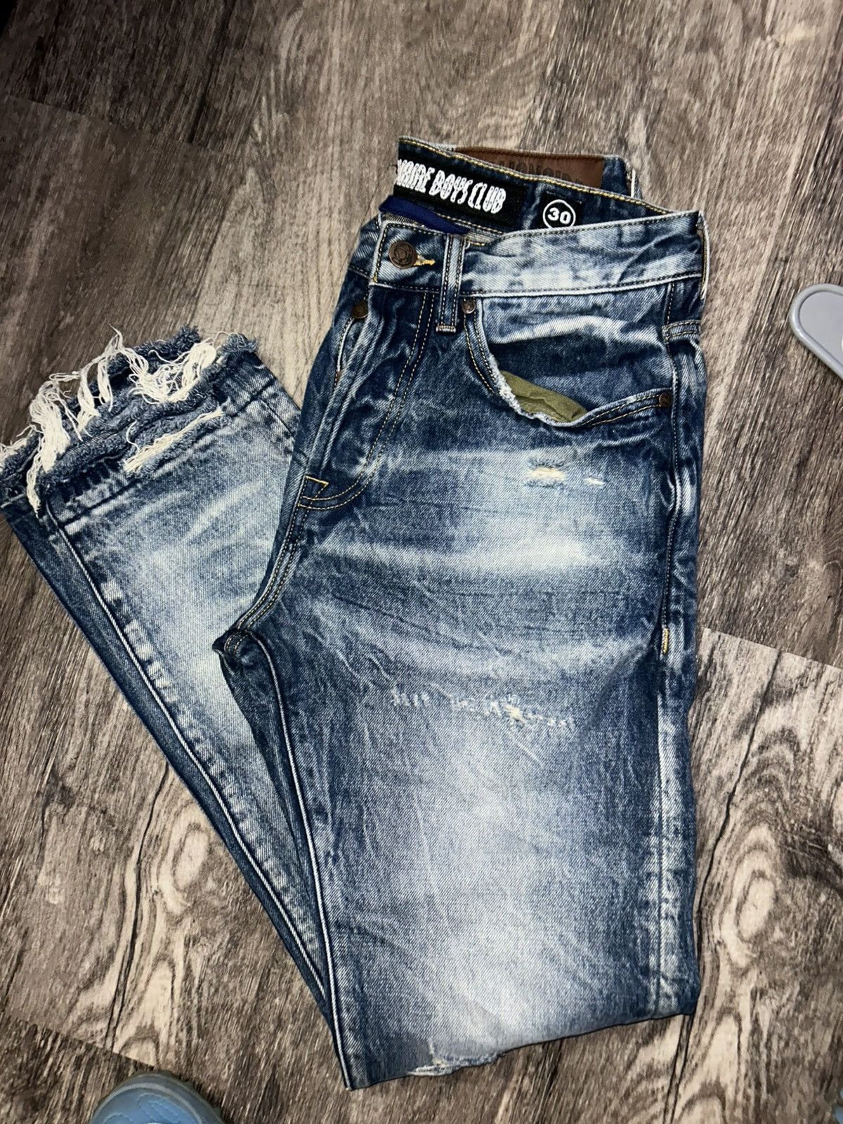 Billionaire Boys Club Distressed Jeans Size US 30 / EU 46 - 1 Preview