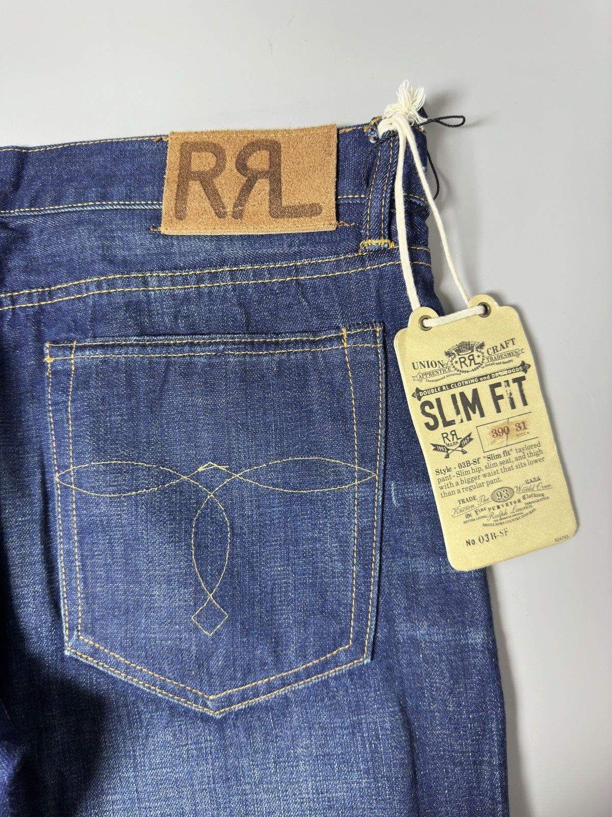 RRL Ralph Lauren Ralph Lauren RRL - Slim Fit Denim Size US 36 / EU 52 - 18 Thumbnail