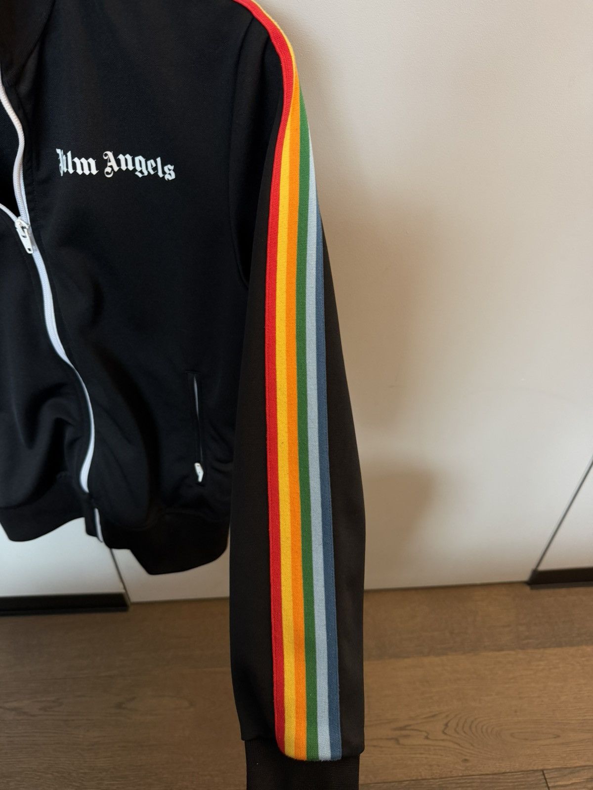 Palm Angels Palm Angels Rasta Colour Zip Hoodie Size US XS / EU 42 / 0 - 8 Thumbnail